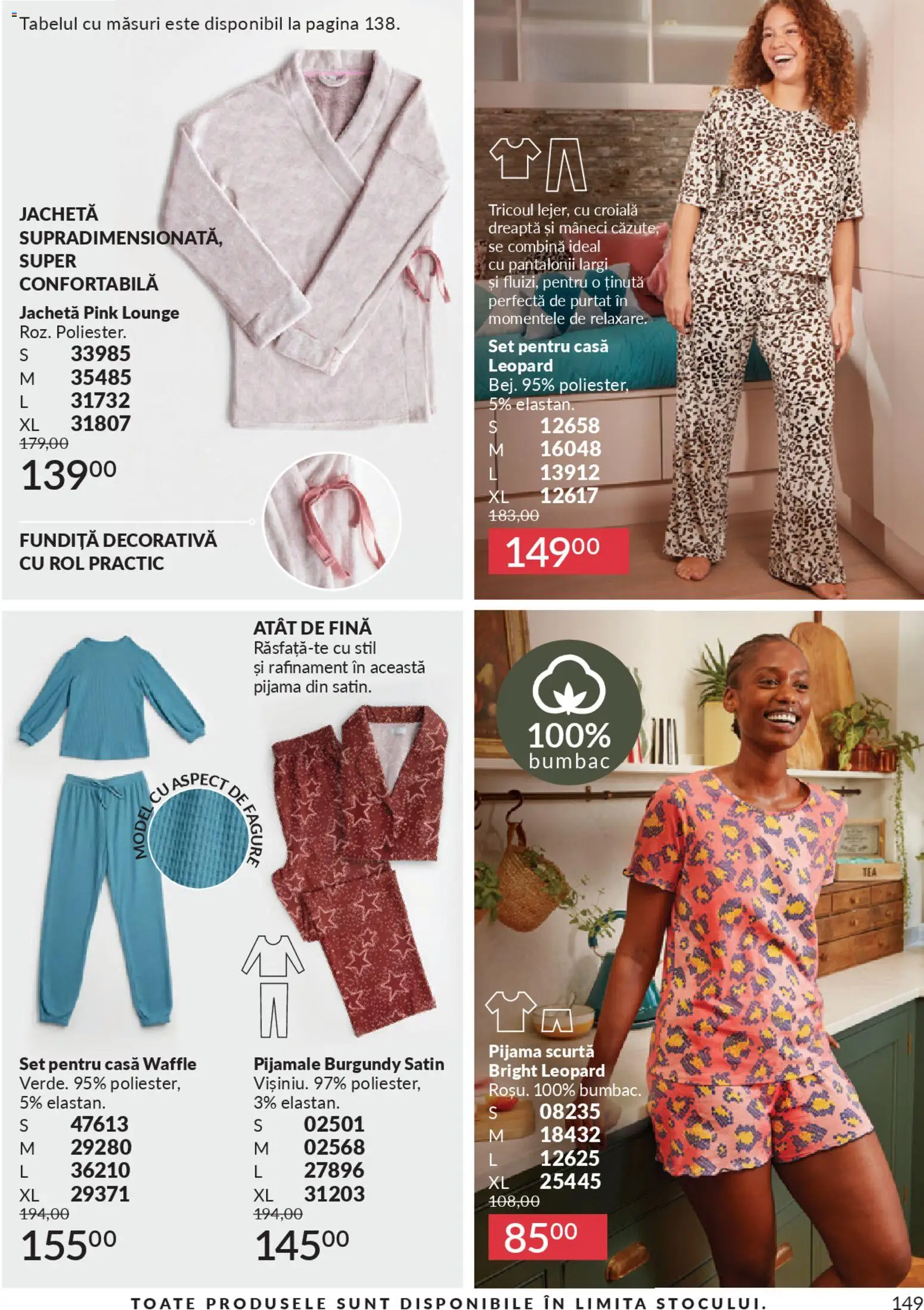 Noul catalog Avon – valabil de la 01.02.2026 | Pagină: 151 | Produse: Jachetă, Pijamale