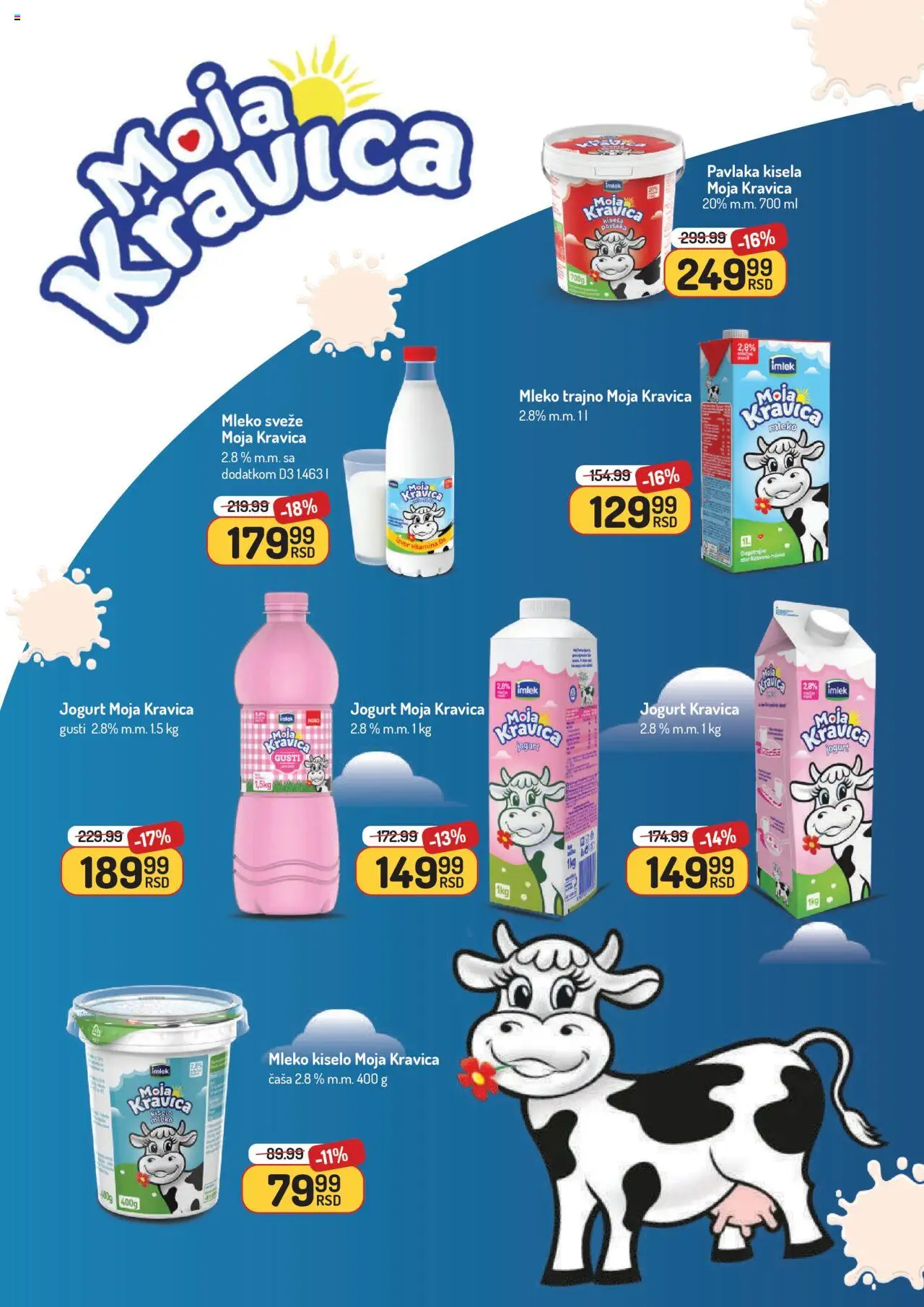 Aman katalog - važi od 29.09.2025 | Strana: 12 | Proizvode: Moja kravica, Mleko, Jogurt, Pavlaka
