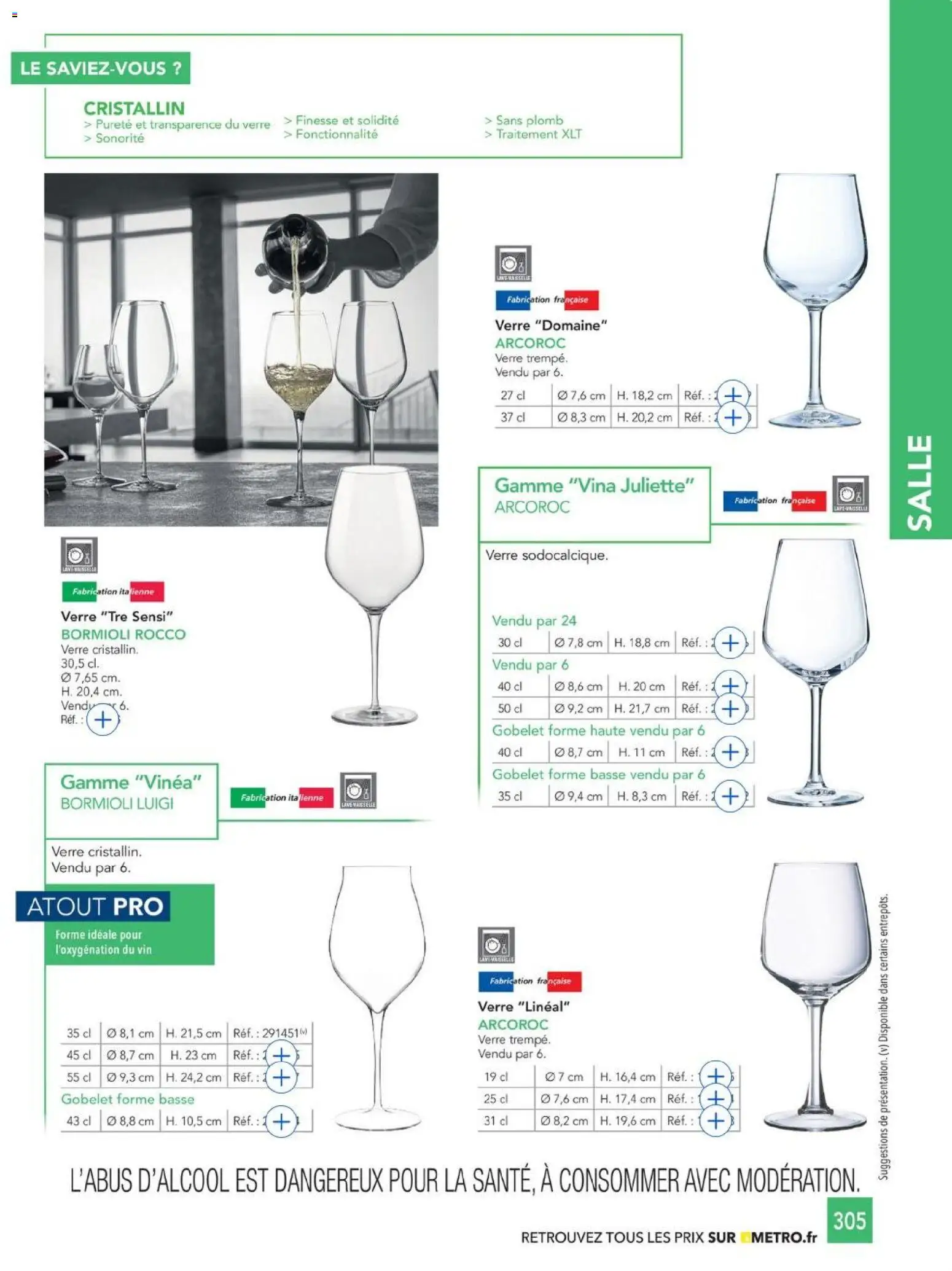 {H1} | Page: 305 | Produits: Vin
