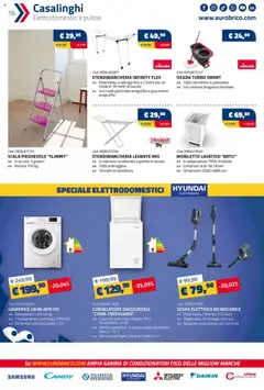 Volantino Eurobrico del 04.09.2025 | Pagina: 16 | Prodotti: Spazzola, Centrifuga, Stendibiancheria, Scopa