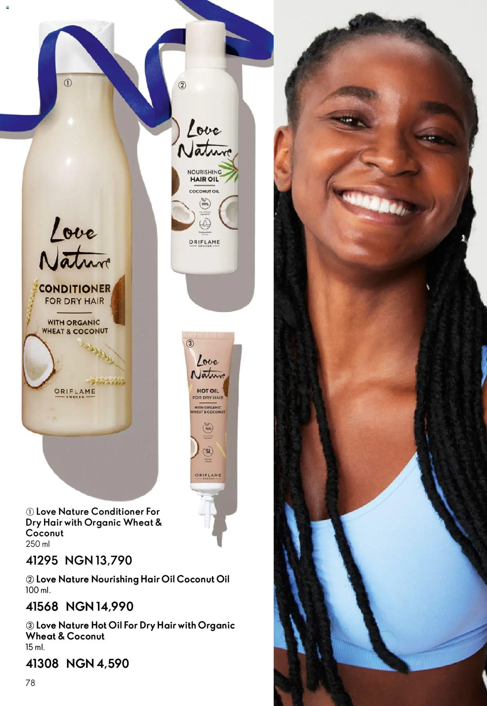 Oriflame - Catalogue 12/2025 valid from 01.12.2025 | Page: 78 | Products: Conditioner, Odstranjivač mrlja, Kuhača, Oil