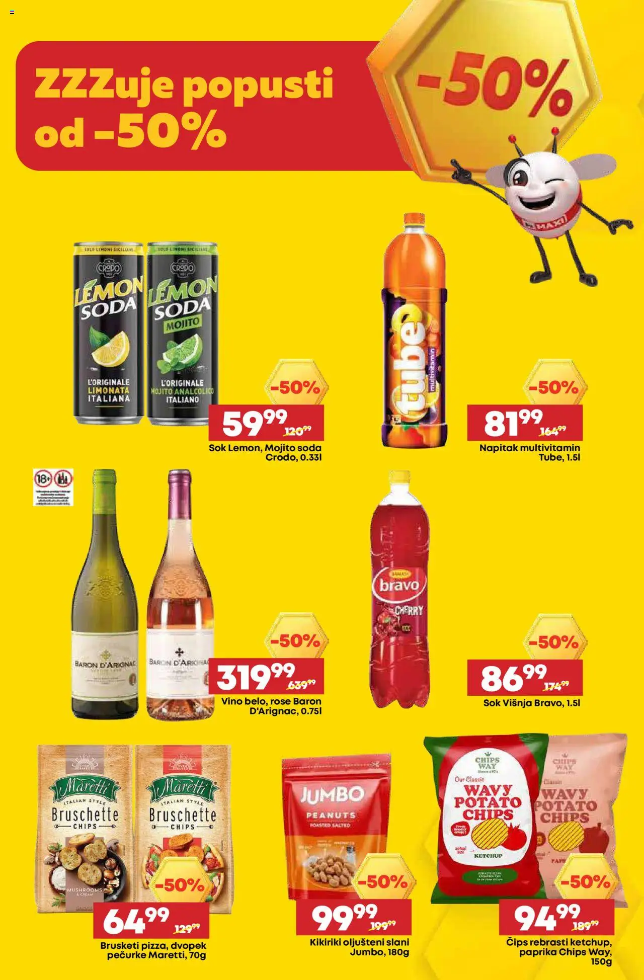 Tempo katalog - važi od 07.08.2025 | Strana: 5 | Proizvode: Čips, Paprika, Sok, Vino