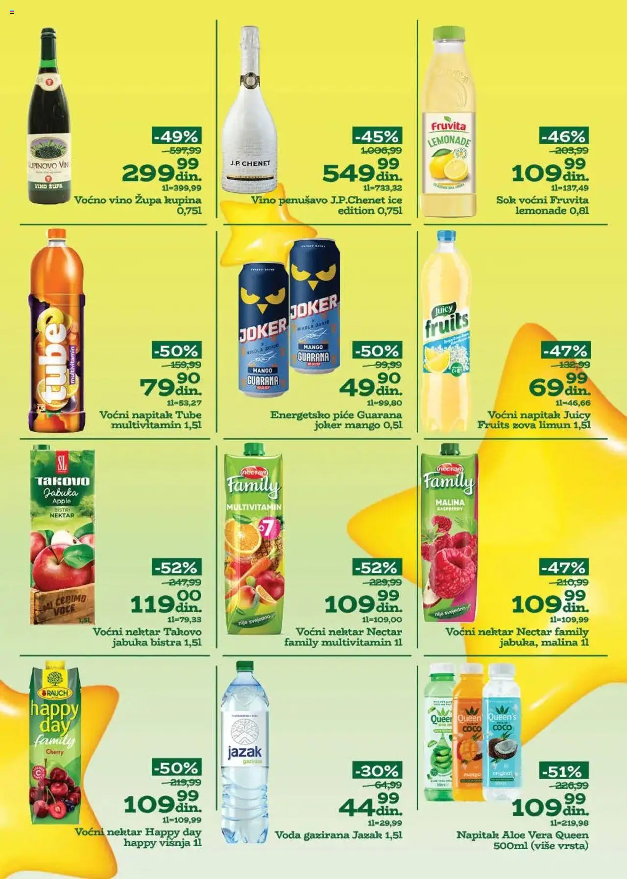 Univerexport katalog - važi od 04.08.2025 | Strana: 9 | Proizvode: Mango, Nektar, Fruvita, Voda