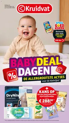 Kruidvat - Baby deal dagen - Voorbeeld van een folder van Kruidvat, geldig van 20.10.2025
