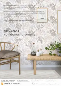Galerija Podova katalog - pregled Galerija Podova kataloga - važi od 01.12.2025 | Strana: 35 | Proizvode: Tepih