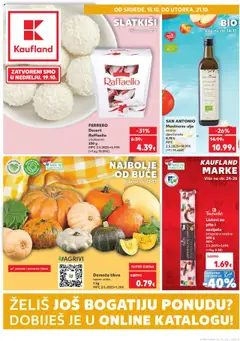 Kaufland - Split-Ravne njive - Pregled kataloga iz trgovine Kaufland, vrijedi od 15.10.2025