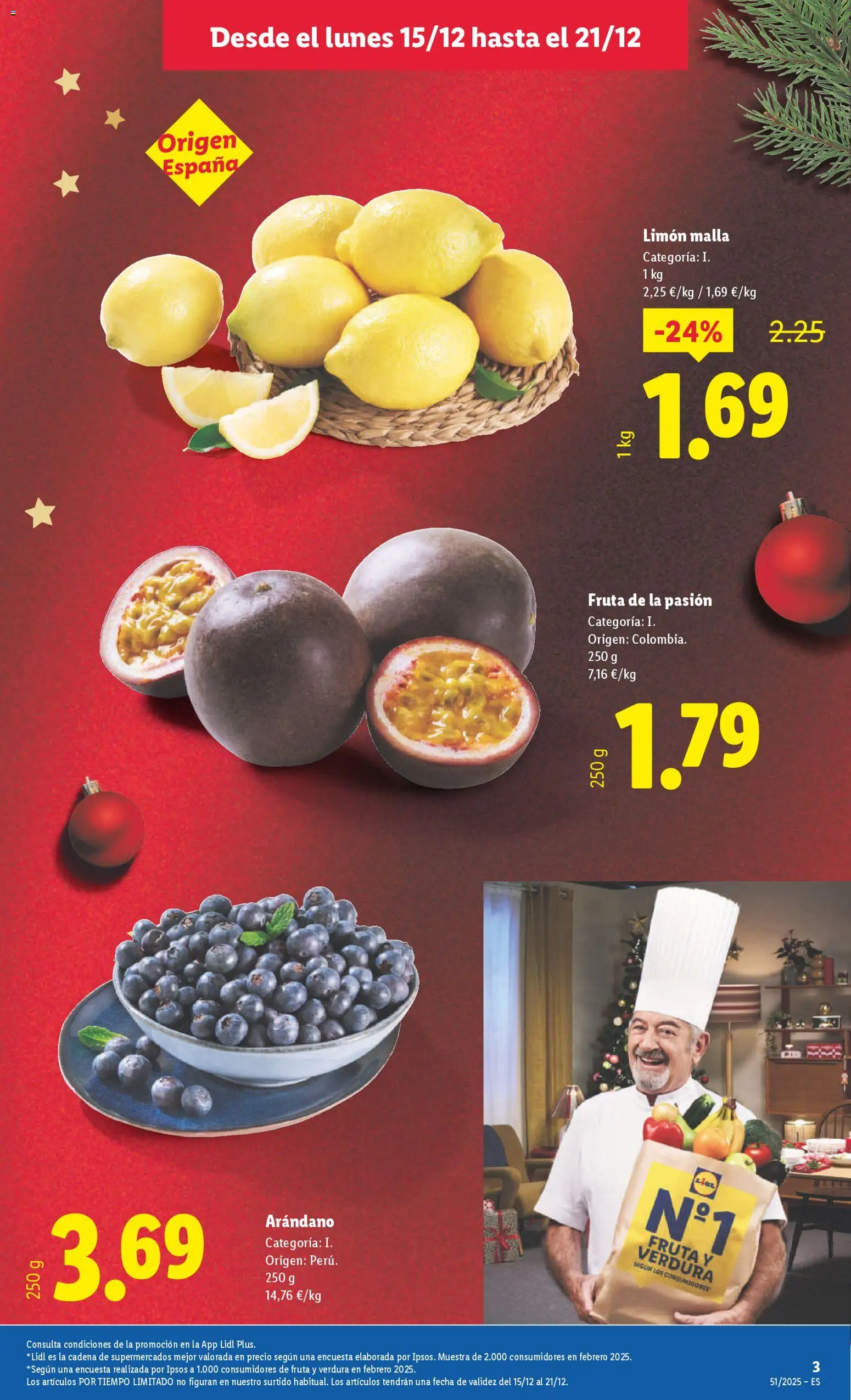Lidl folleto │ válido desde el 15.12.2025 | Página: 3