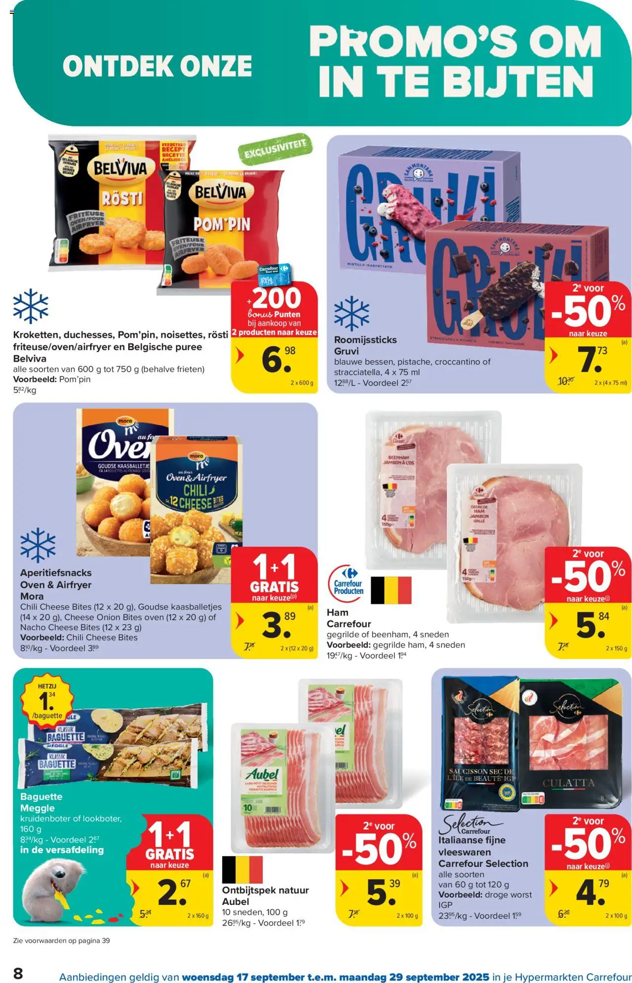  | Pagina: 8 | Producten: Baguette, Worst, Friteuse, Szeletelt bacon