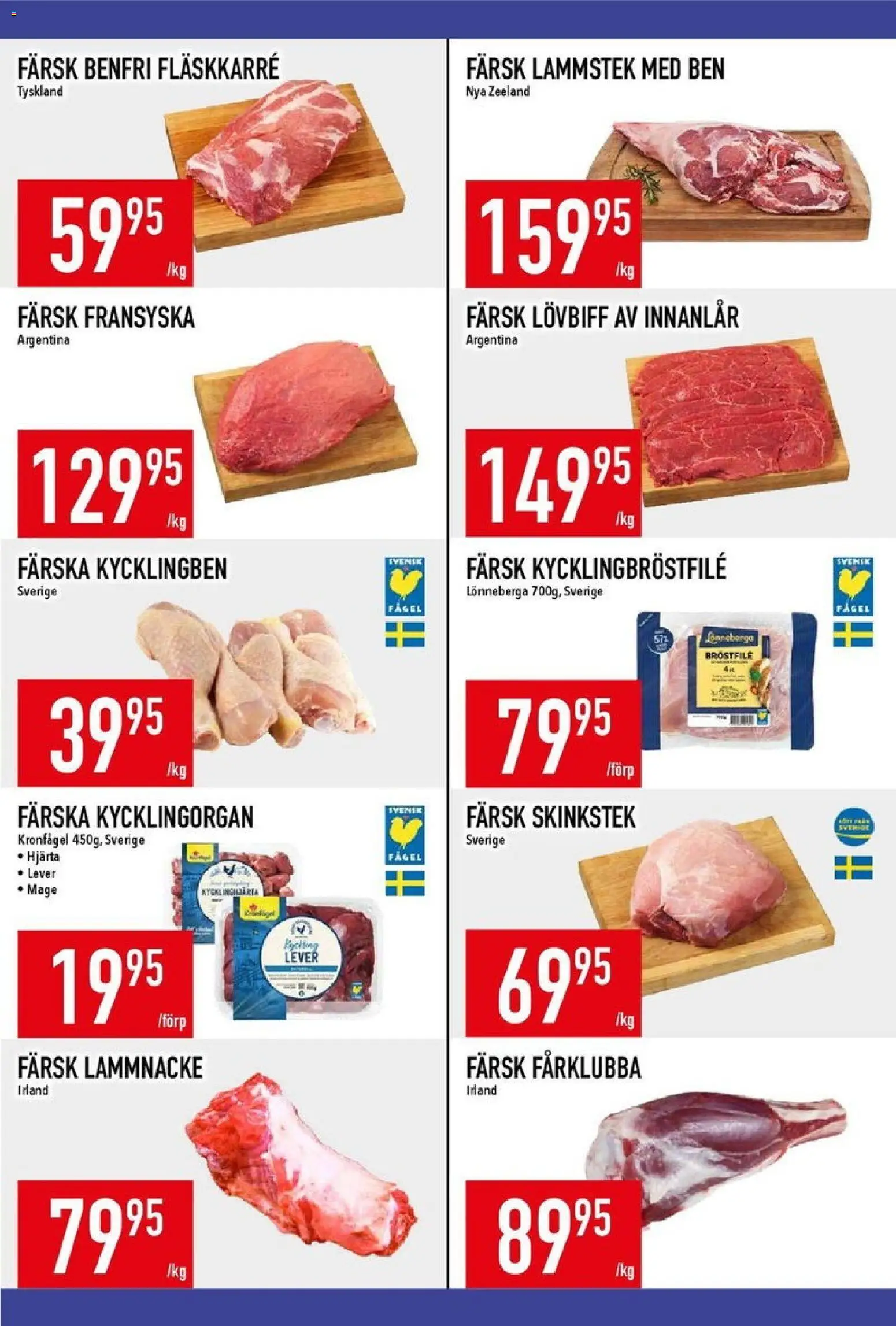 Matdax reklamblad aktuell från 15.12.2025 | Sida: 13 | Produkter: Lövbiff