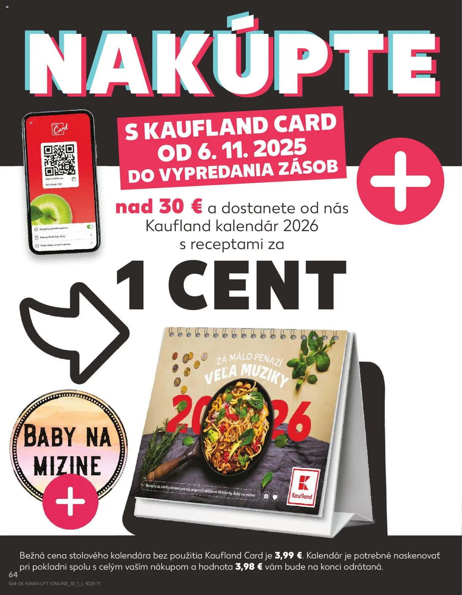 Nové Kaufland akcie – leták je platný od 06.11.2025 | Strana: 64