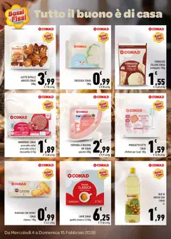 Anteprima del volantino Conad Tutto il buono è di casa catalogo valido a partire dal 04.02.2026 | Pagina: 2