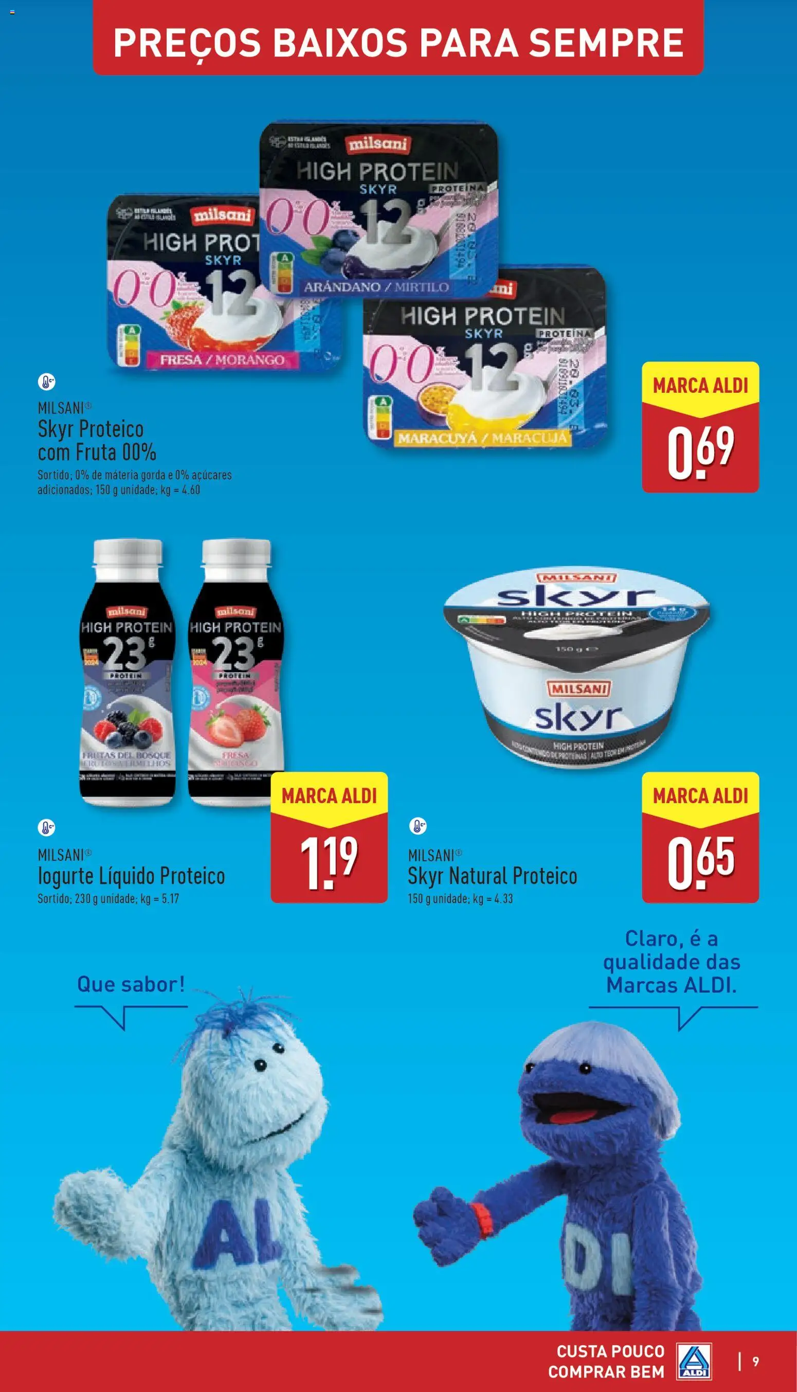 Aldi folheto │ válido de 05.01.2026 | Página: 9 | Produtos: Proteina