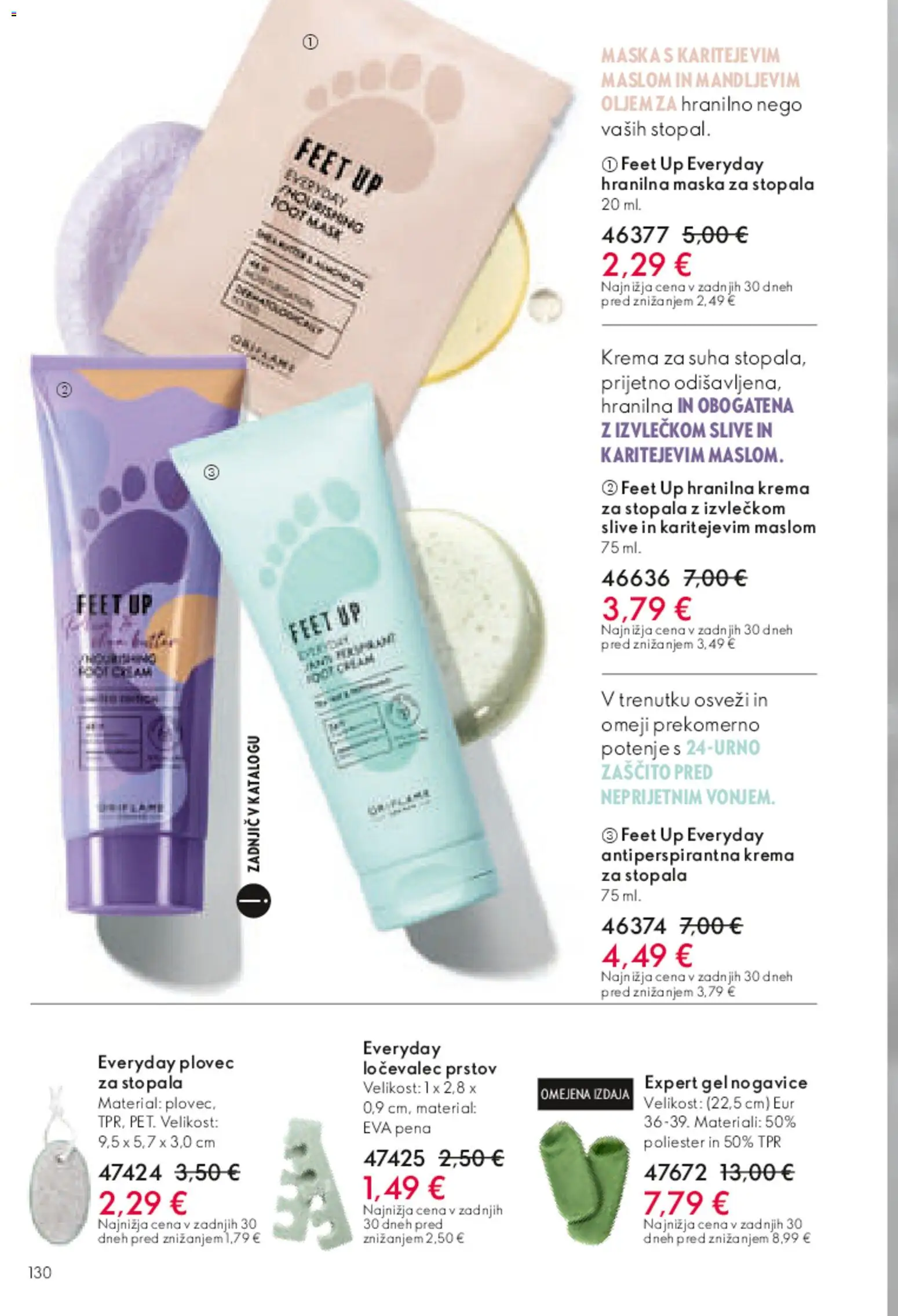 Novi Oriflame katalog ponudbe – veljaven od 01.04.2026 | Stran: 129 | Izdelki: Krema, Maska, Nogavice