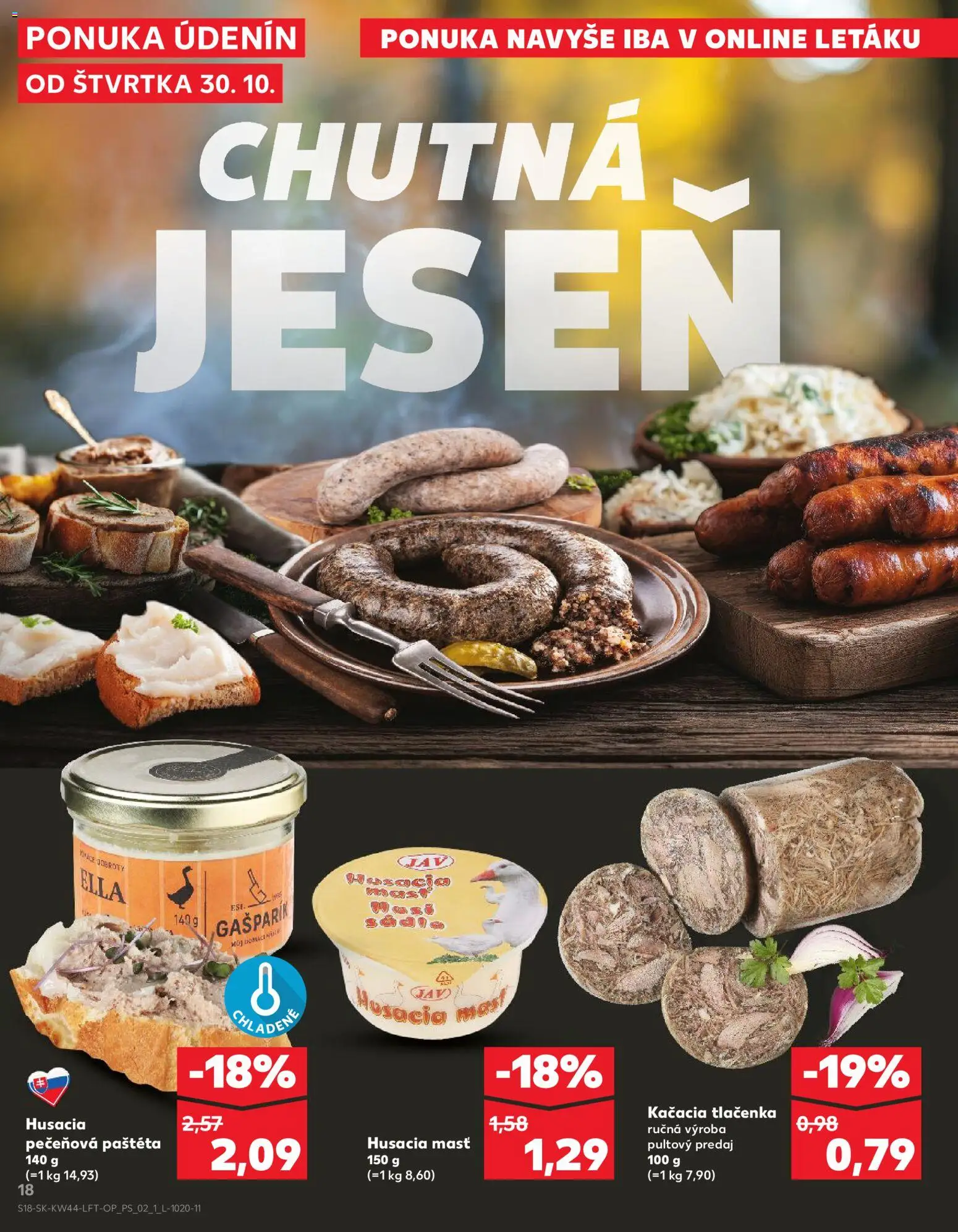 Nové Kaufland akcie – leták je platný od 30.10.2025 | Strana: 18