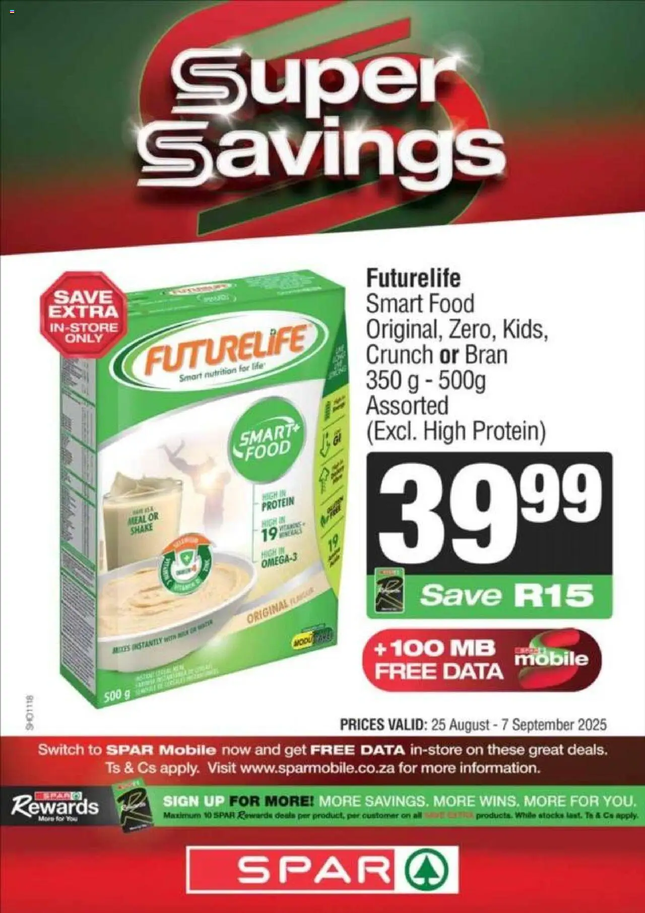 Spar - Kwazulu-Natal - Weekly Specials │ valid from 25.08.2025 | Page: 13 | Products: Data, Detergente líquido, Switch