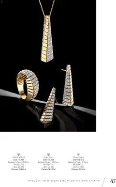 Pogląd oferty "Apart promocje" - ważna od 04.11.2025 | Strona: 49 | Produkty: Pierścionek