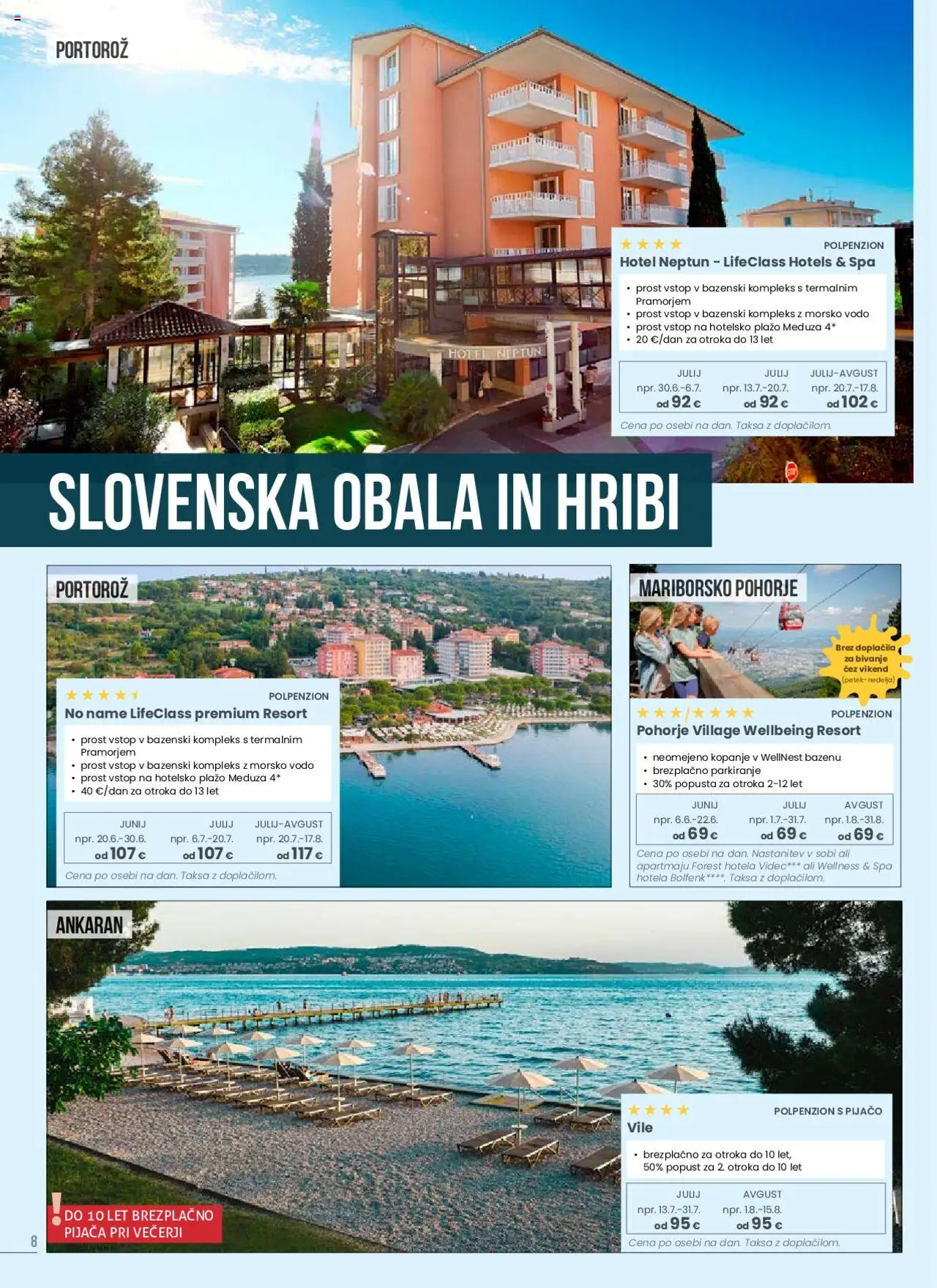 Sonček katalog jadran │ velja od 01.06.2025 | Stran: 8