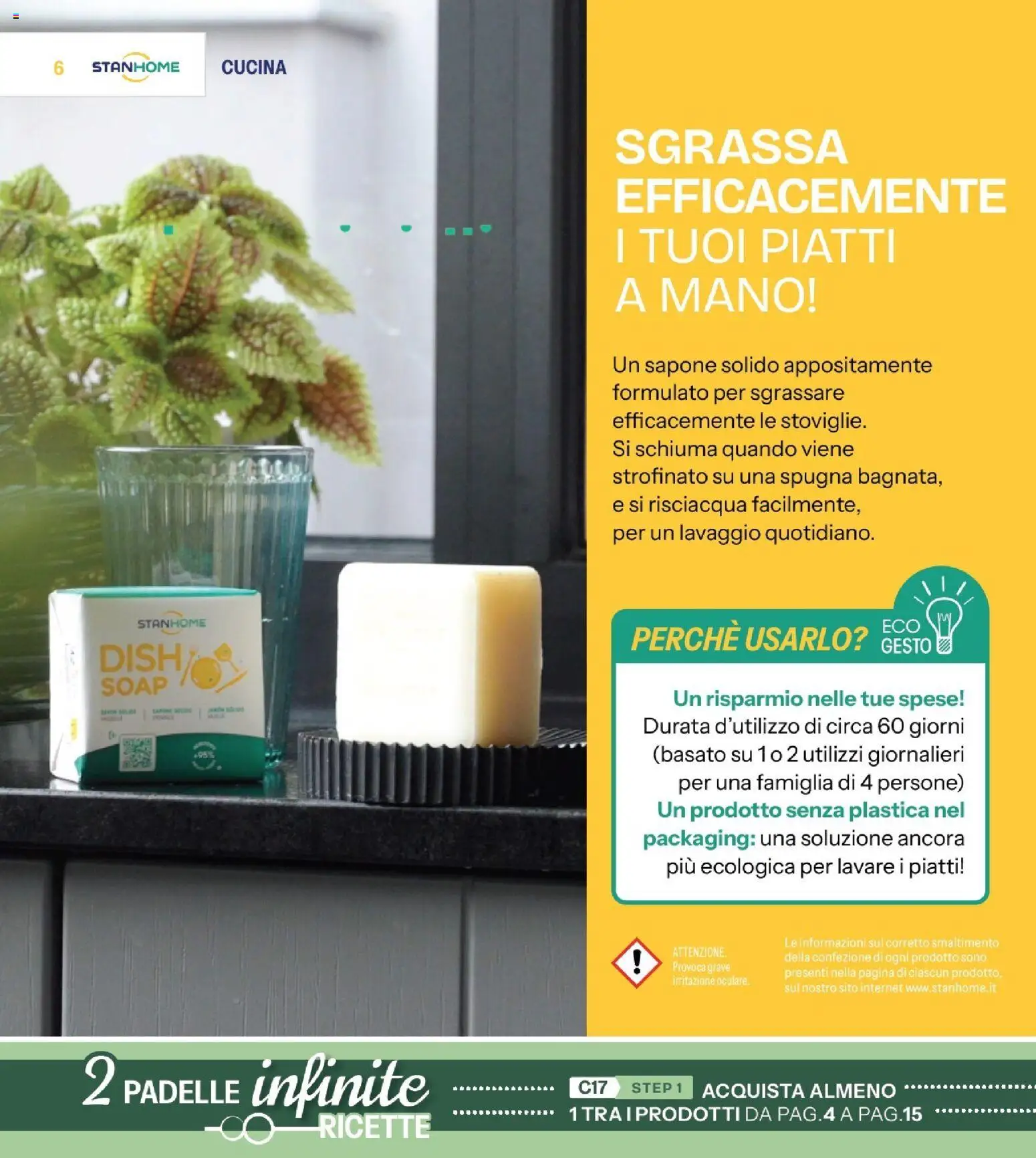 Volantino Stanhome del 11.11.2025 | Pagina: 7 | Prodotti: Spugna, Sapone
