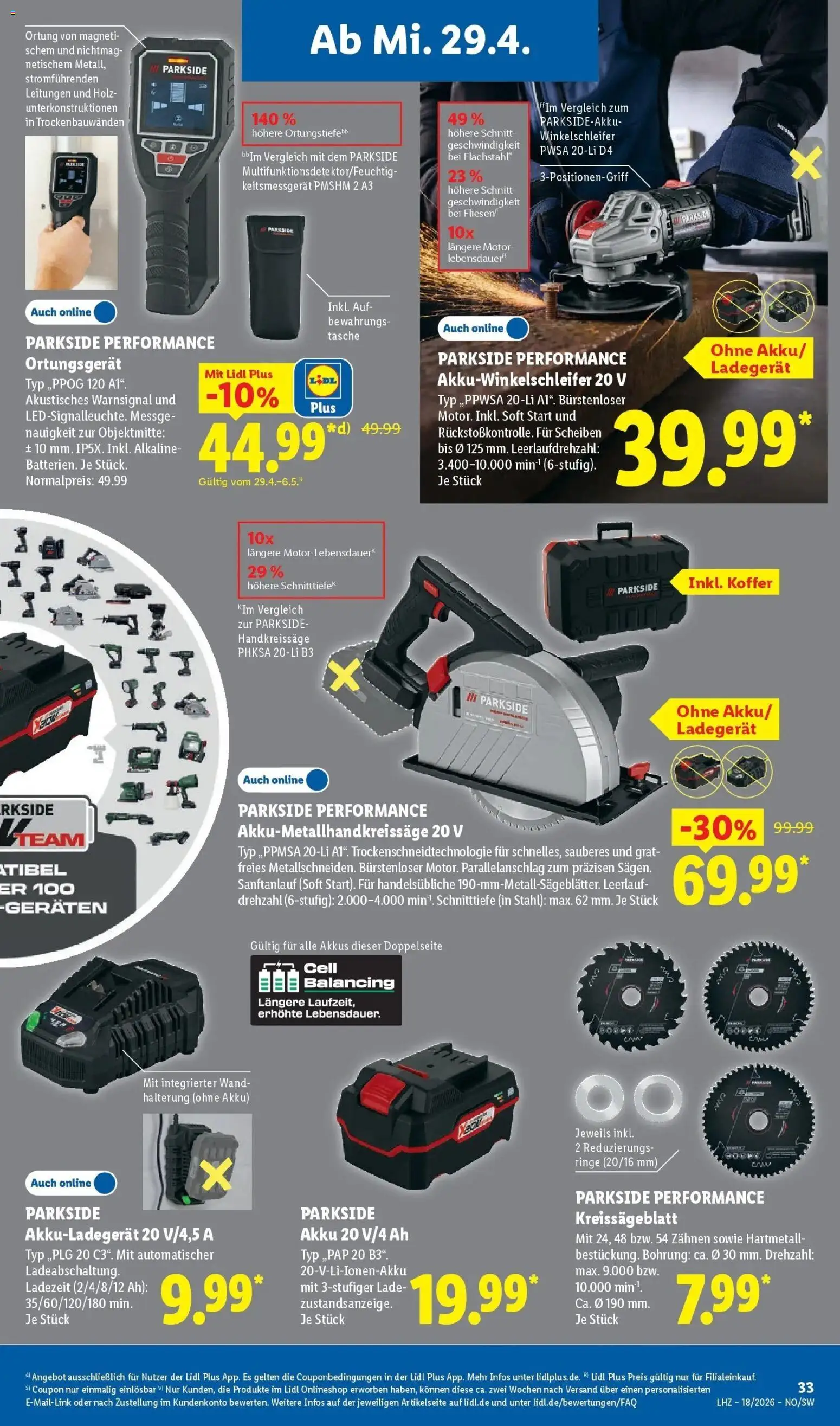 Lidl Německo leták od 27.04.2026 | Strana: 53 | Produkty: Parkside