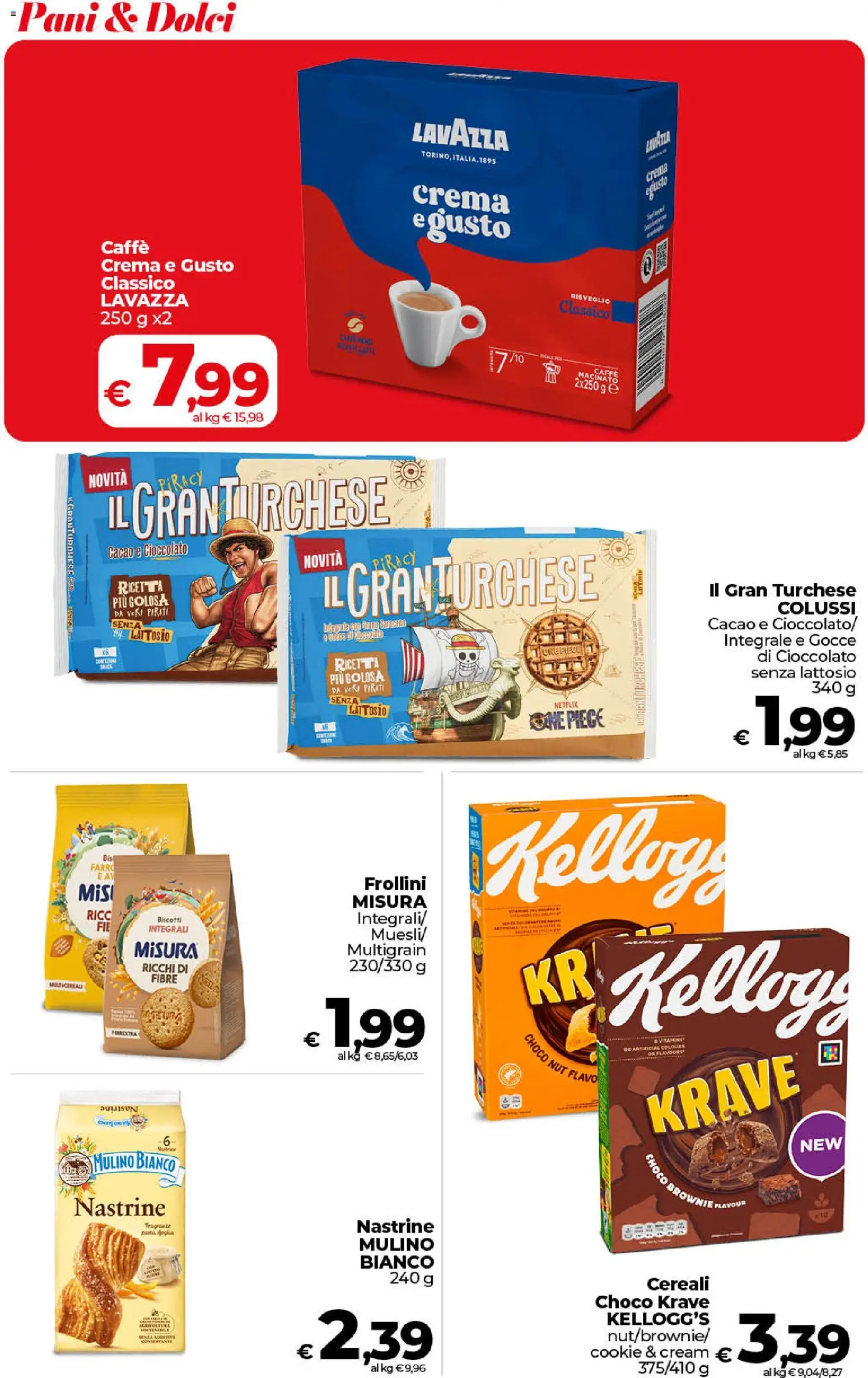 Volantino COOP del 17.04.2026 | Pagina: 24 | Prodotti: Pasta, Cacao, Farro, Macinato