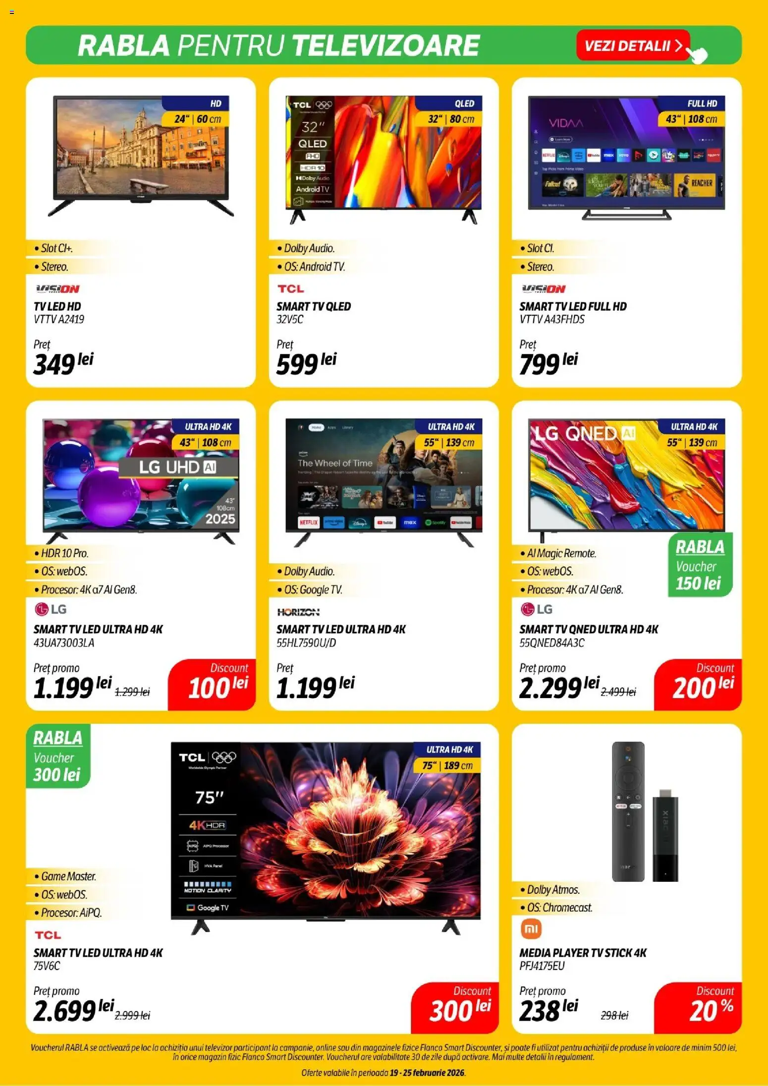 Noul catalog Flanco – valabil de la 19.02.2026 | Pagină: 11 | Produse: Video, Audio, Top, Babak