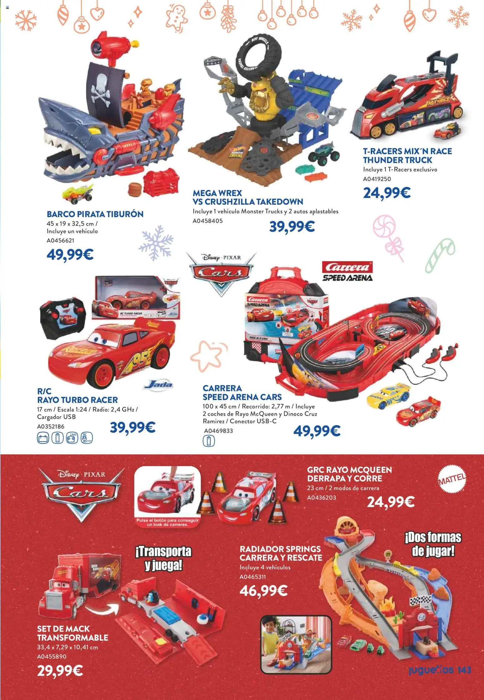 Juguettos catálogo Navidad │ válido desde el 27.10.2025 | Página: 143 | Productos: Radio, Conector, Juega, USB