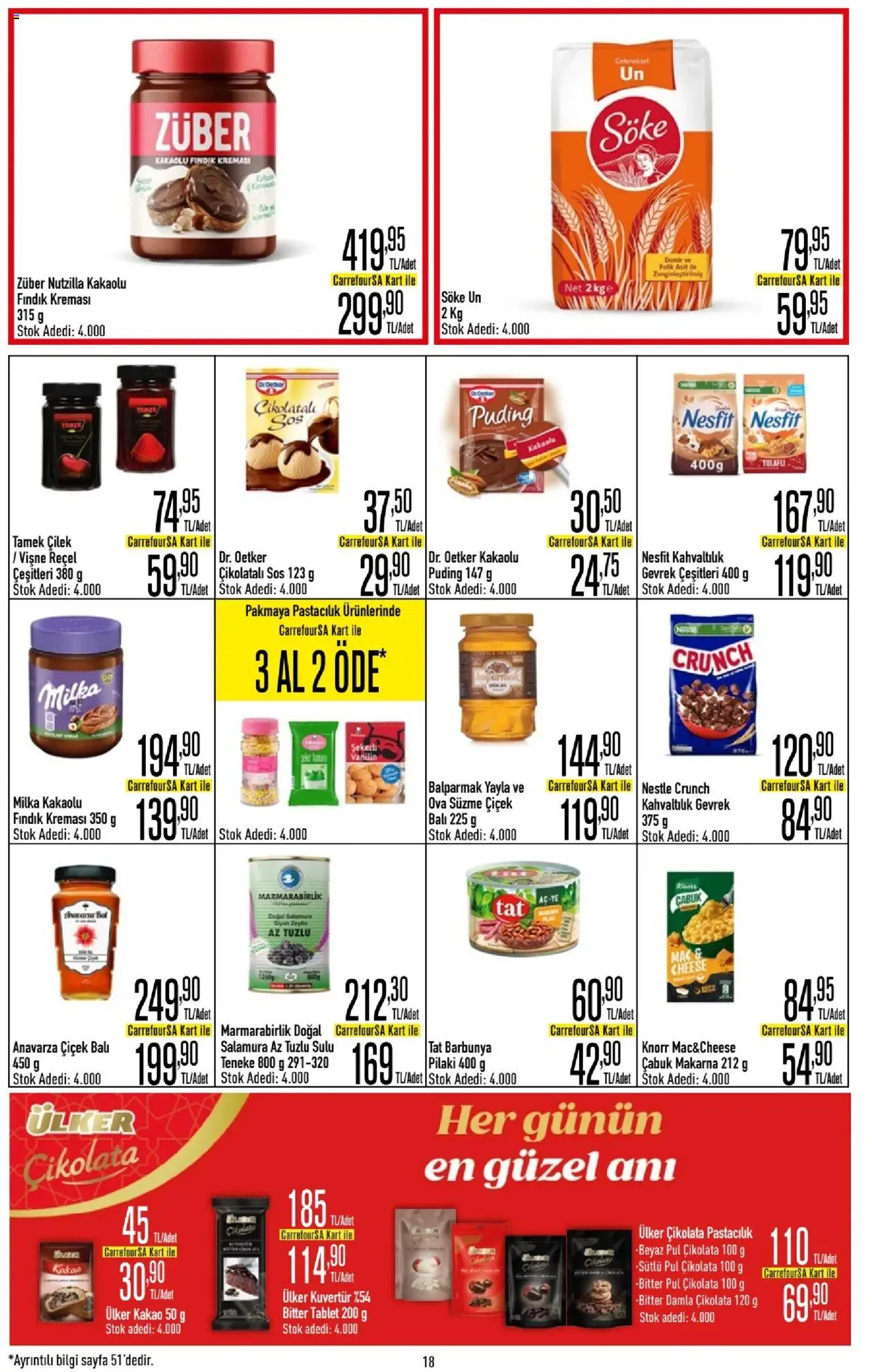 CarrefourSA Katalog - 10.06.2025 tarihinden itibaren geçerlidir | Sayfa: 18 | Ürünler: Pilaki, Makarna, Fındık, Vişne