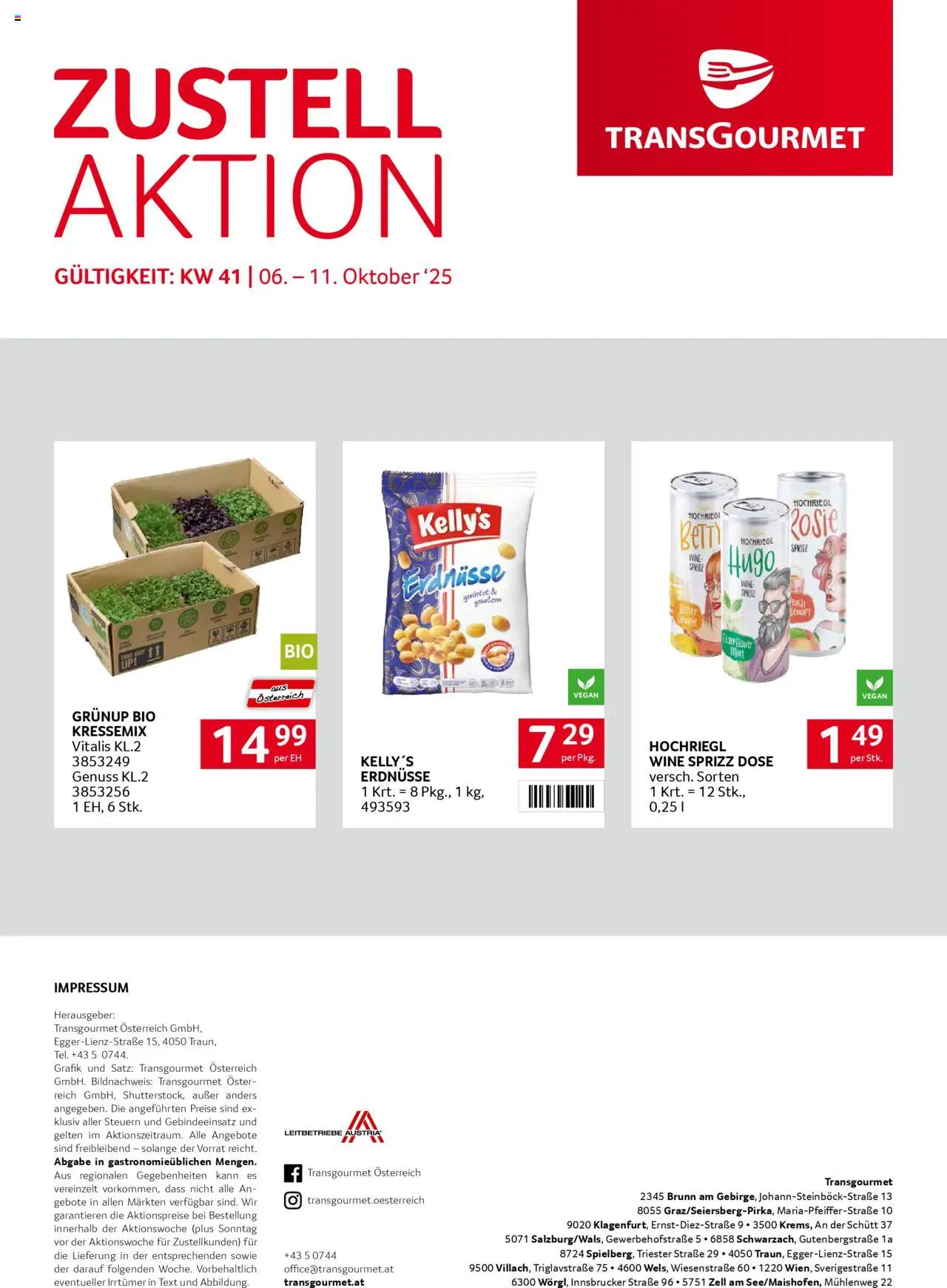 Transgourmet Zustellaktion gültig ab 05.10.2025 | Seite: 28 | Produkte: Папионка