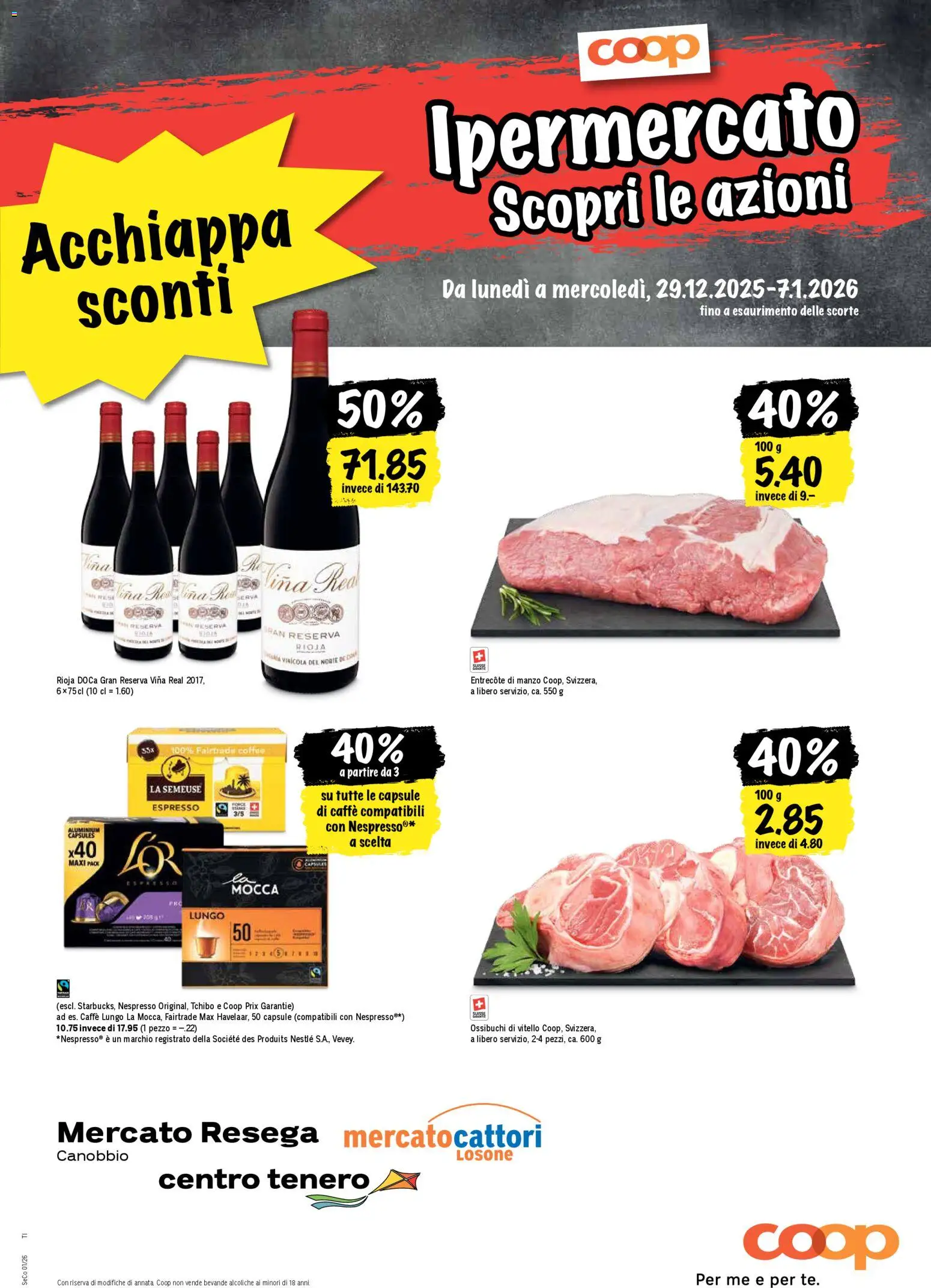 Coop - Una settimana di azioni – gültig ab 29.12.2025 | Seite: 21