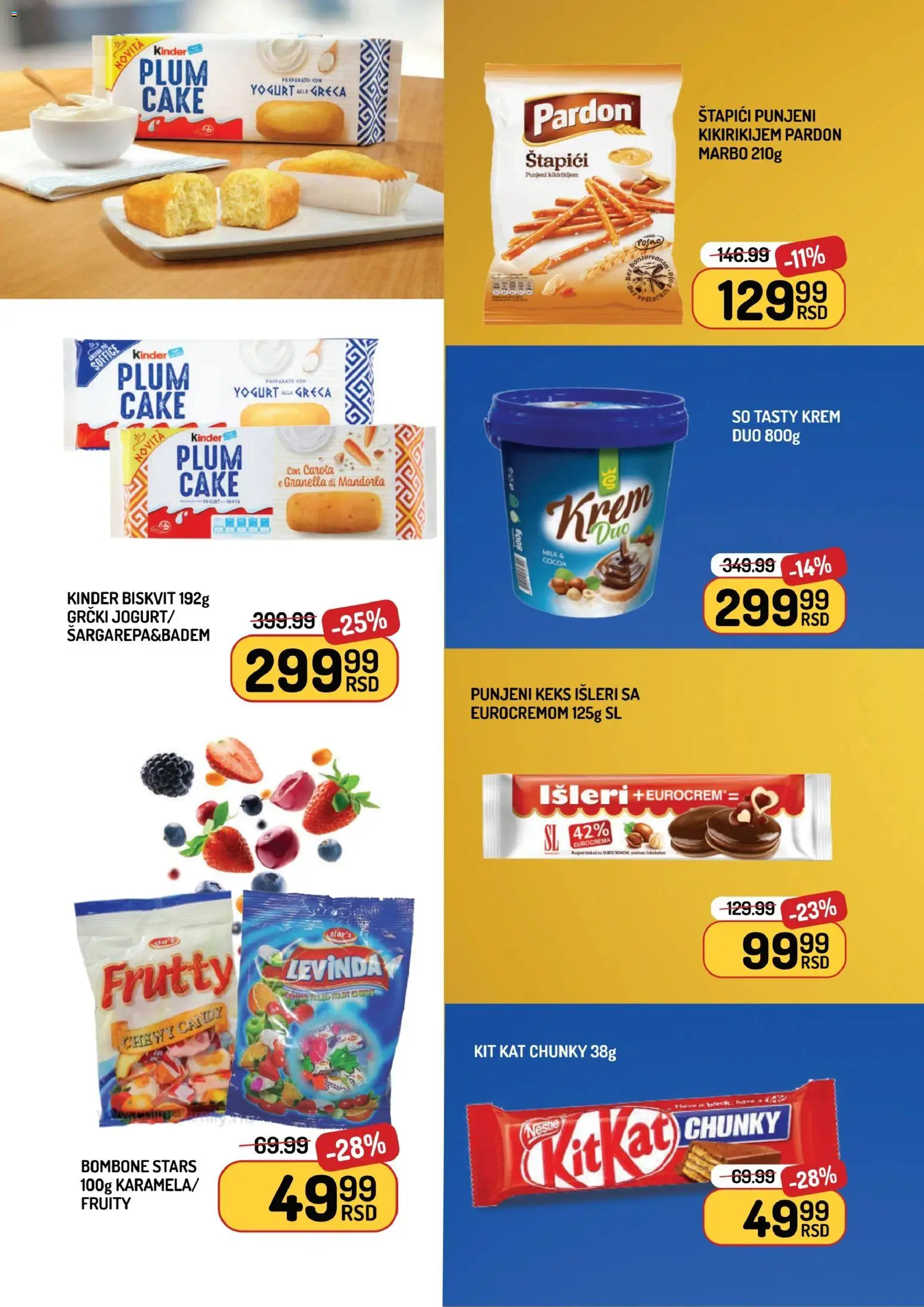 Aman katalog - važi od 31.10.2025 | Strana: 10 | Proizvode: Bombone, Keks, So, Candy