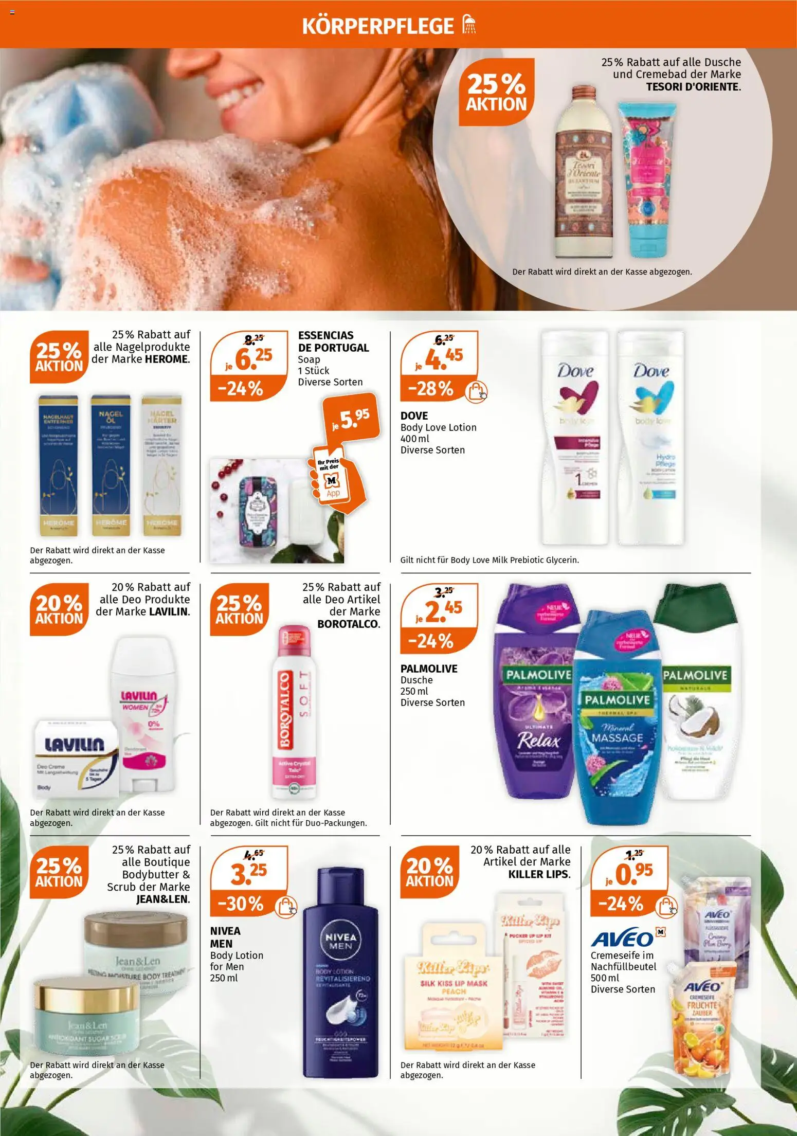 Müller aktionen – gültig ab 26.03.2026 | Seite: 7 | Produkte: Deodorant, Butter, Shower Gel, Früchte