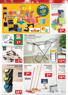 Katalog Spar - Pregled kataloga iz trgovine Spar, vrijedi od 27.12.2025 | Stranica: 17 | Proizvodi: Vješalica, Krpa, Čarape, Sušilo za rublje