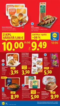 Lidl-mainoslehti voimassa 23.10.2025 alkaen | Sivu: 26