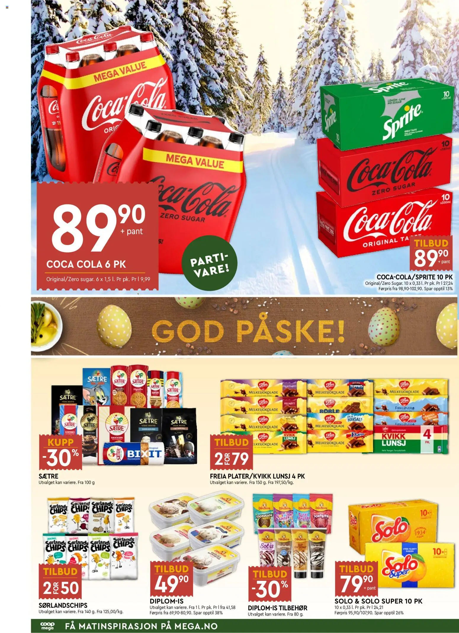 {H1} | Side: 6 | Produkter: Sjokolade, Jordbær, Суміш дитяча, Молочник