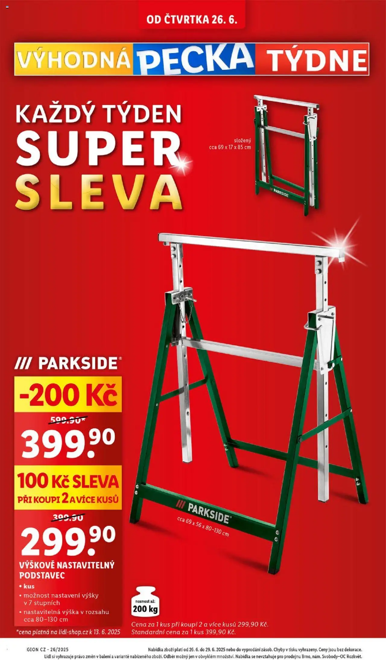 Lidl leták od 26.06.2025 | Strana: 6 | Produkty: Parkside