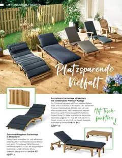 Tchibo Prospekt April ab 01.04.2026 gültig | Seite: 126 | Produkte: Tisch, Liege