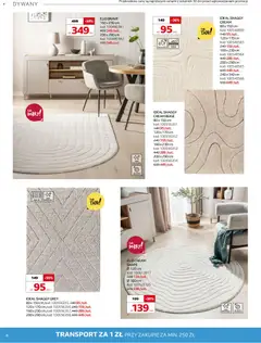 Pogląd oferty "Komfort Gazetka" - ważna od 11.02.2026 | Strona: 8 | Produkty: Dywany