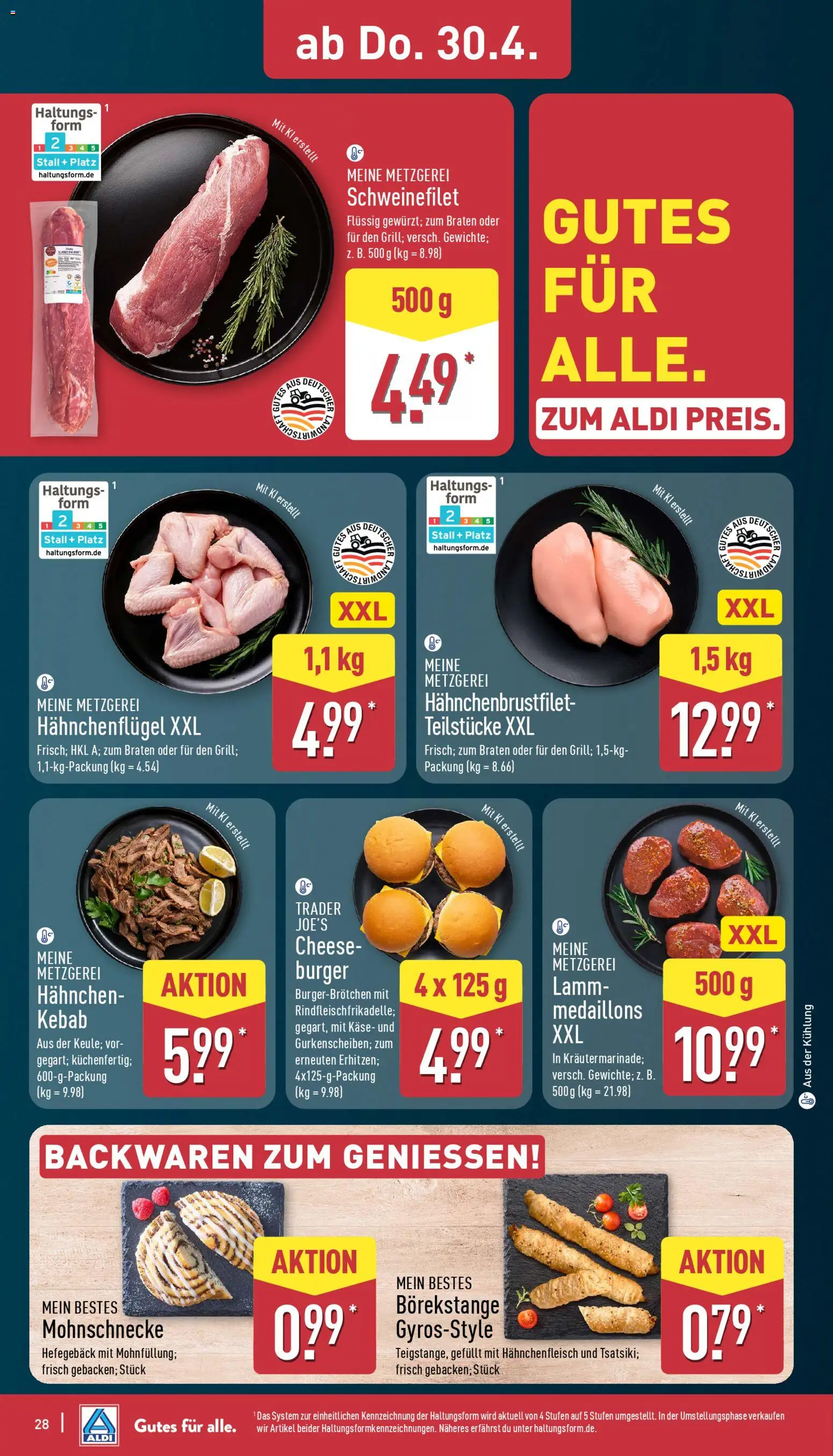 Aldi Prospekt 	 | 27.04.2026 | Wie erhält man einen begrenzten Rabatt? | Deutschland