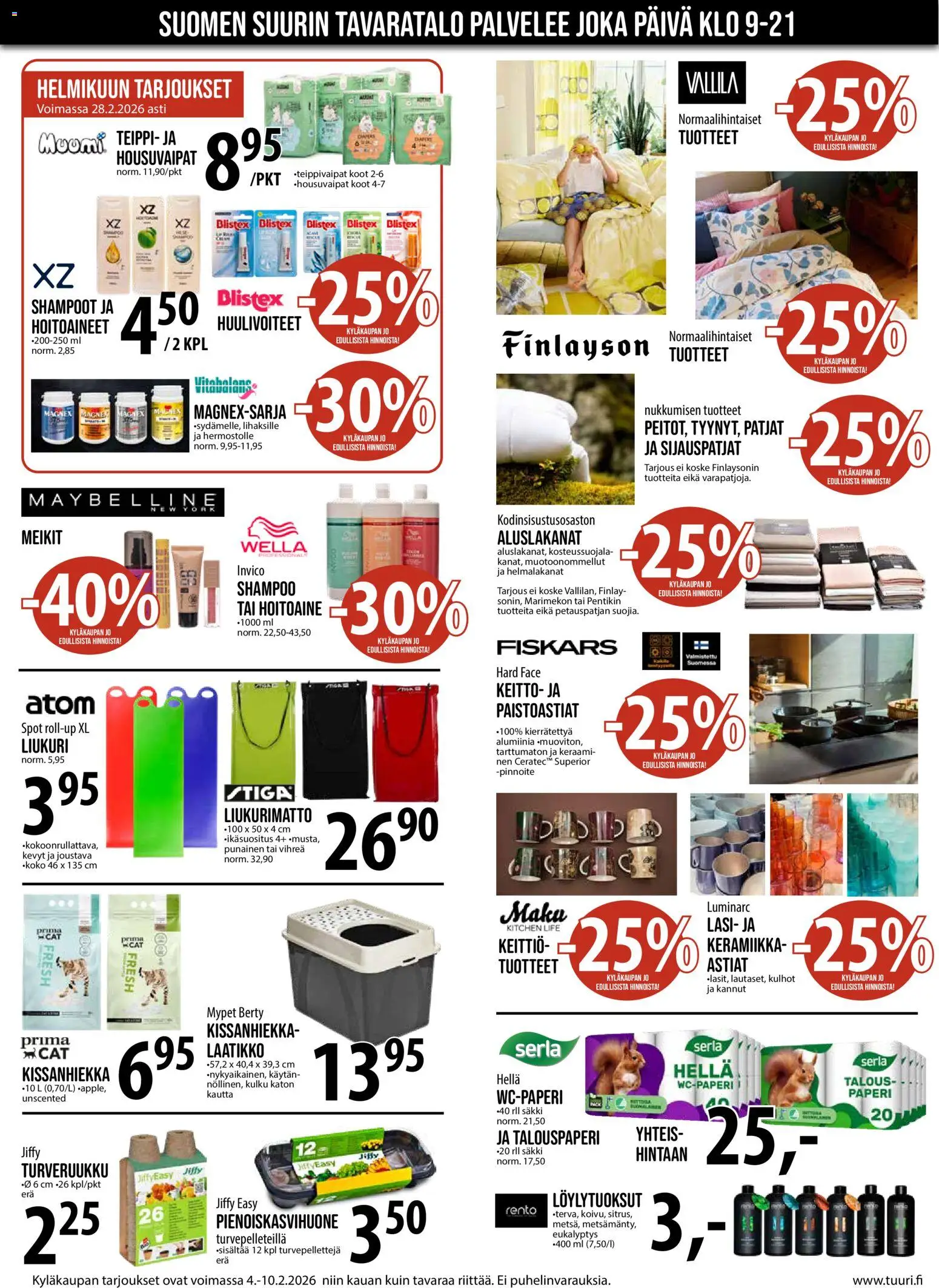 Tuuri tarjoukset – voimassa 04.02.2026 alkaen | Sivu: 2