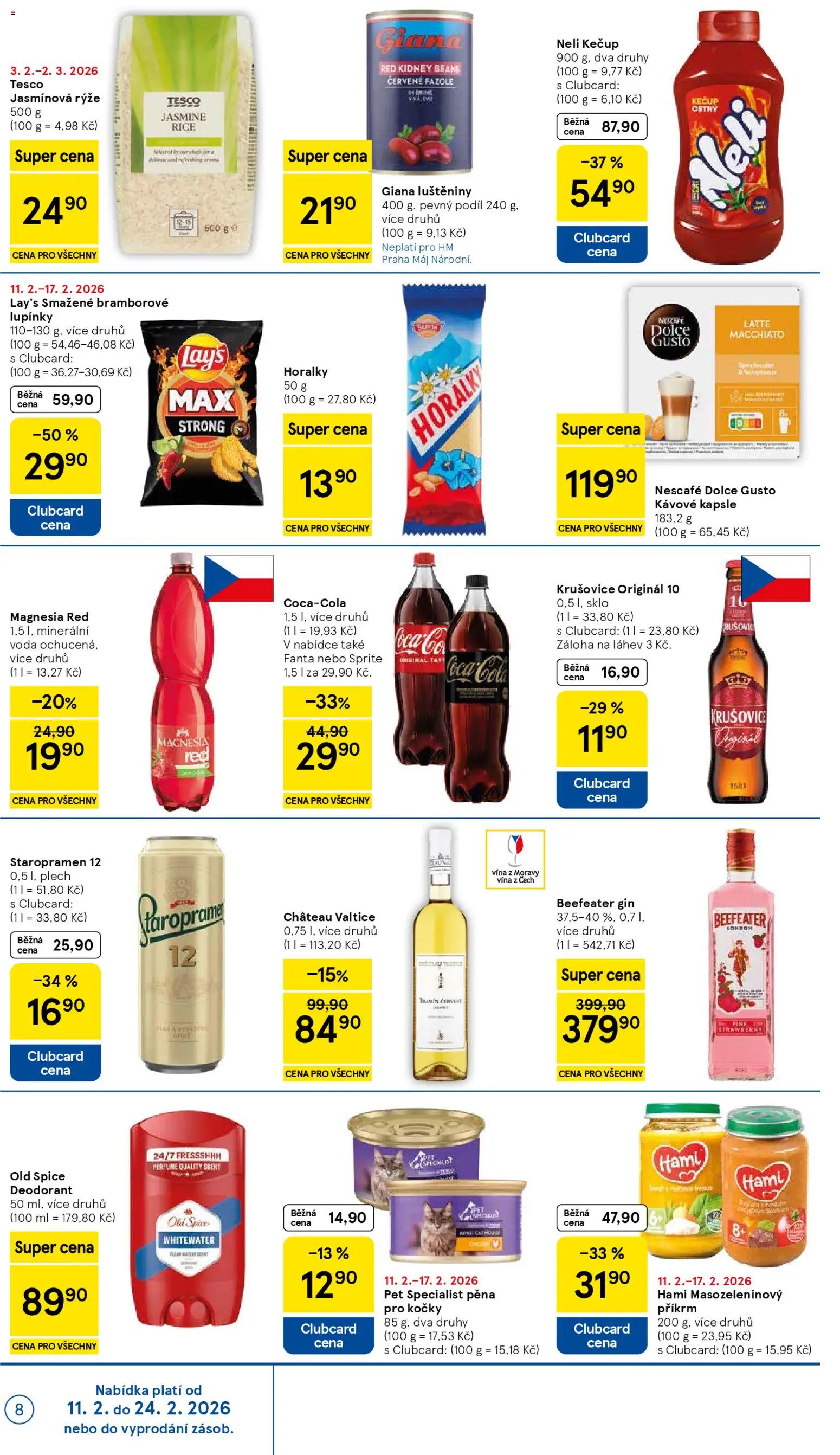 Tesco leták - Hypermarket od 11.02.2026 | Strana: 8