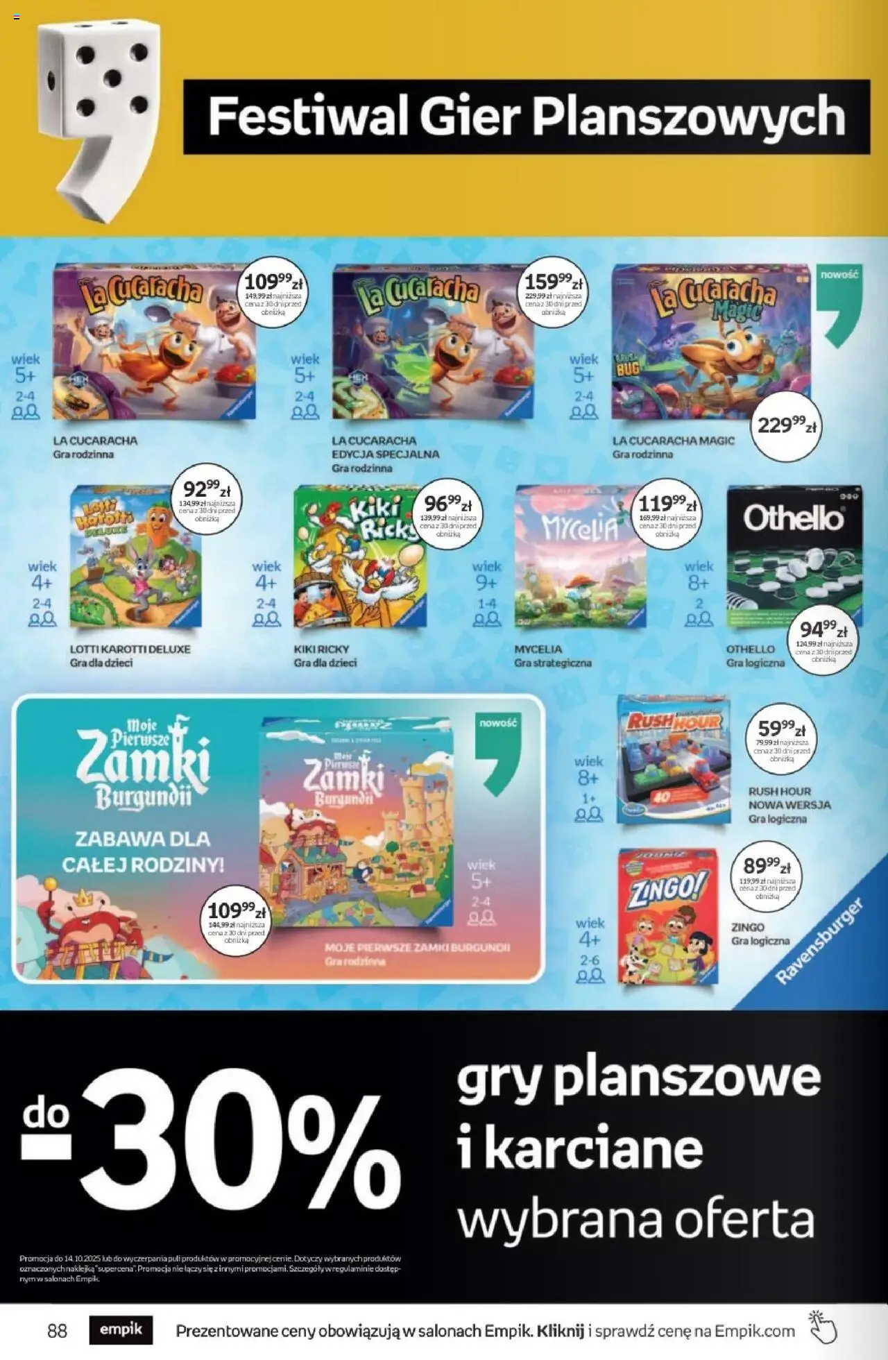 Empik promocje od 24.09.2025 | Strona: 88 | Produkty: Gra, Gry