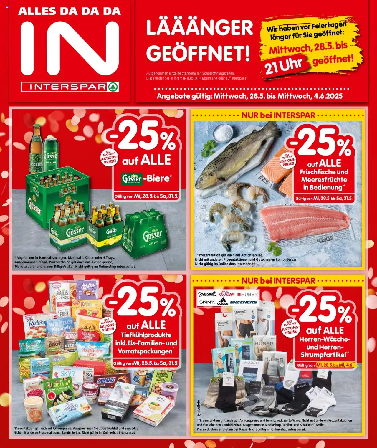 Interspar Flugblatt Salzburg (28.05.2025) Aktuelle Angebote