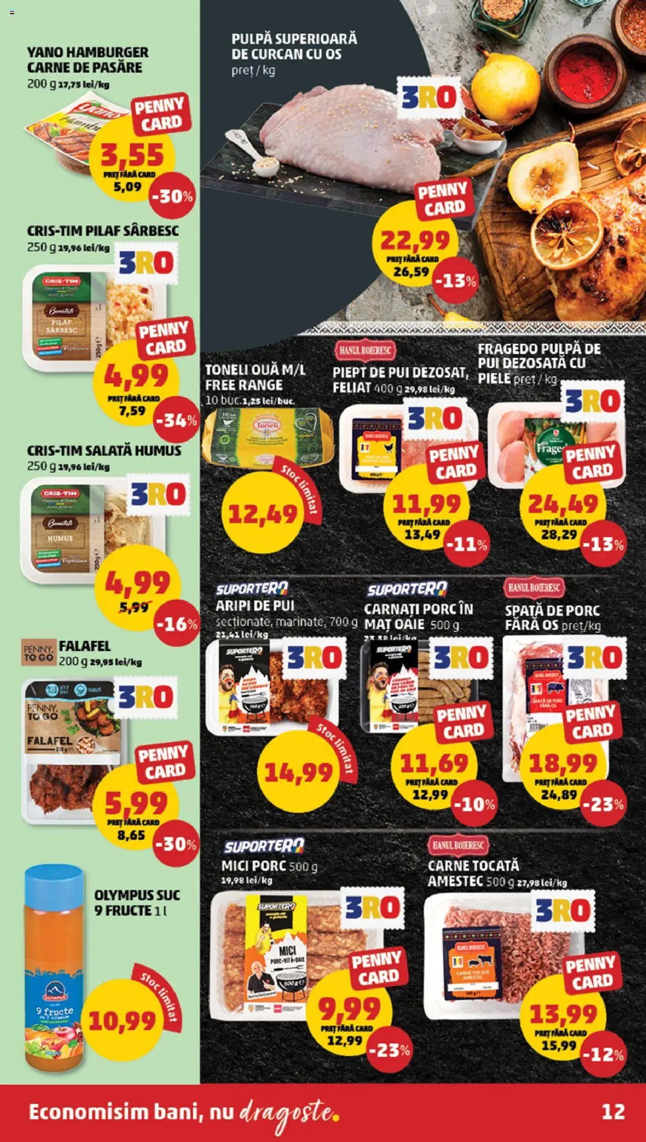 Catalog PENNY – valabil de la 06.08.2025 | Pagină: 12 | Produse: Hacıyatmaz Kedi Oyuncağı, Mici, Ouă, Carne tocată