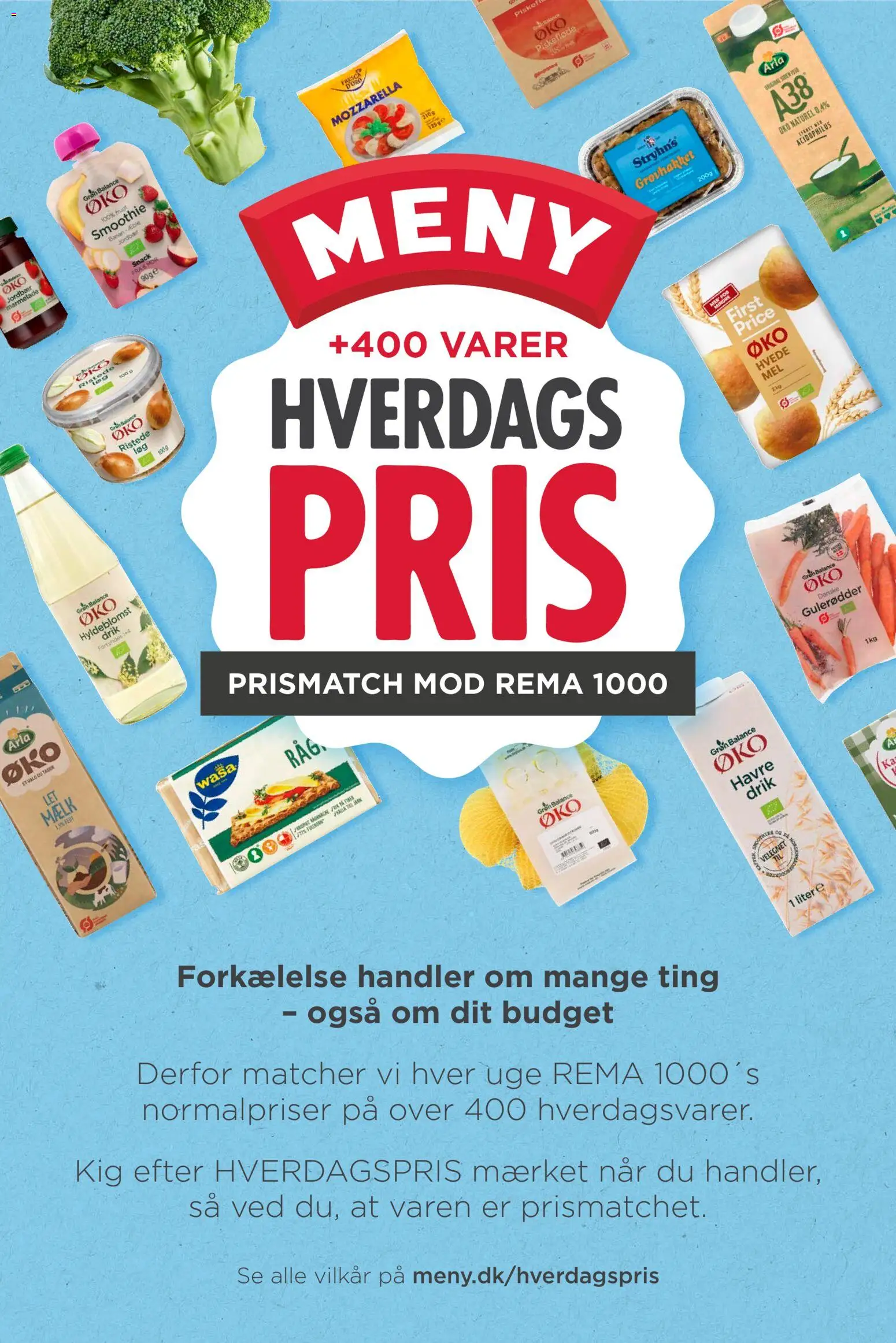 Meny tilbudsavis – gyldig fra 24.04.2026 | Side: 12 | Produkter: Mælk, Jordbær, Smoothie, Mozzarella