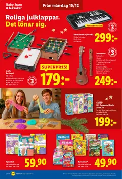 Lidl - erbjudanden - Förhandsvisning av reklamblad från butik Lidl aktuell från 15.12.2025 | Sida: 16