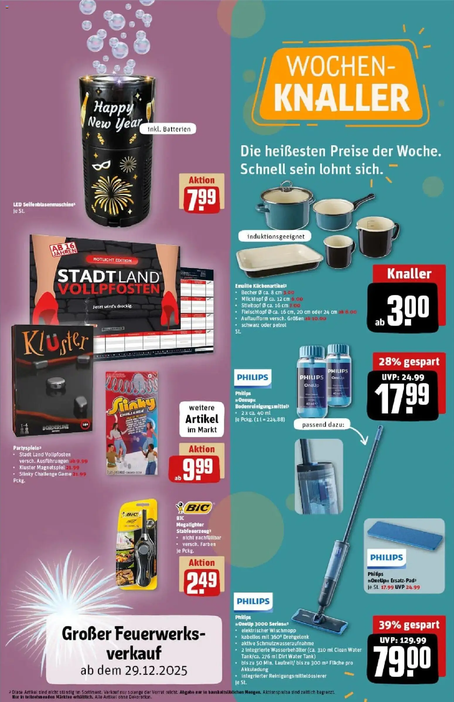 Rewe prospekt Bad Zwischenahn	 – gültig ab 22.12.2025 | Seite: 29 | Produkte: Philips, Batterien