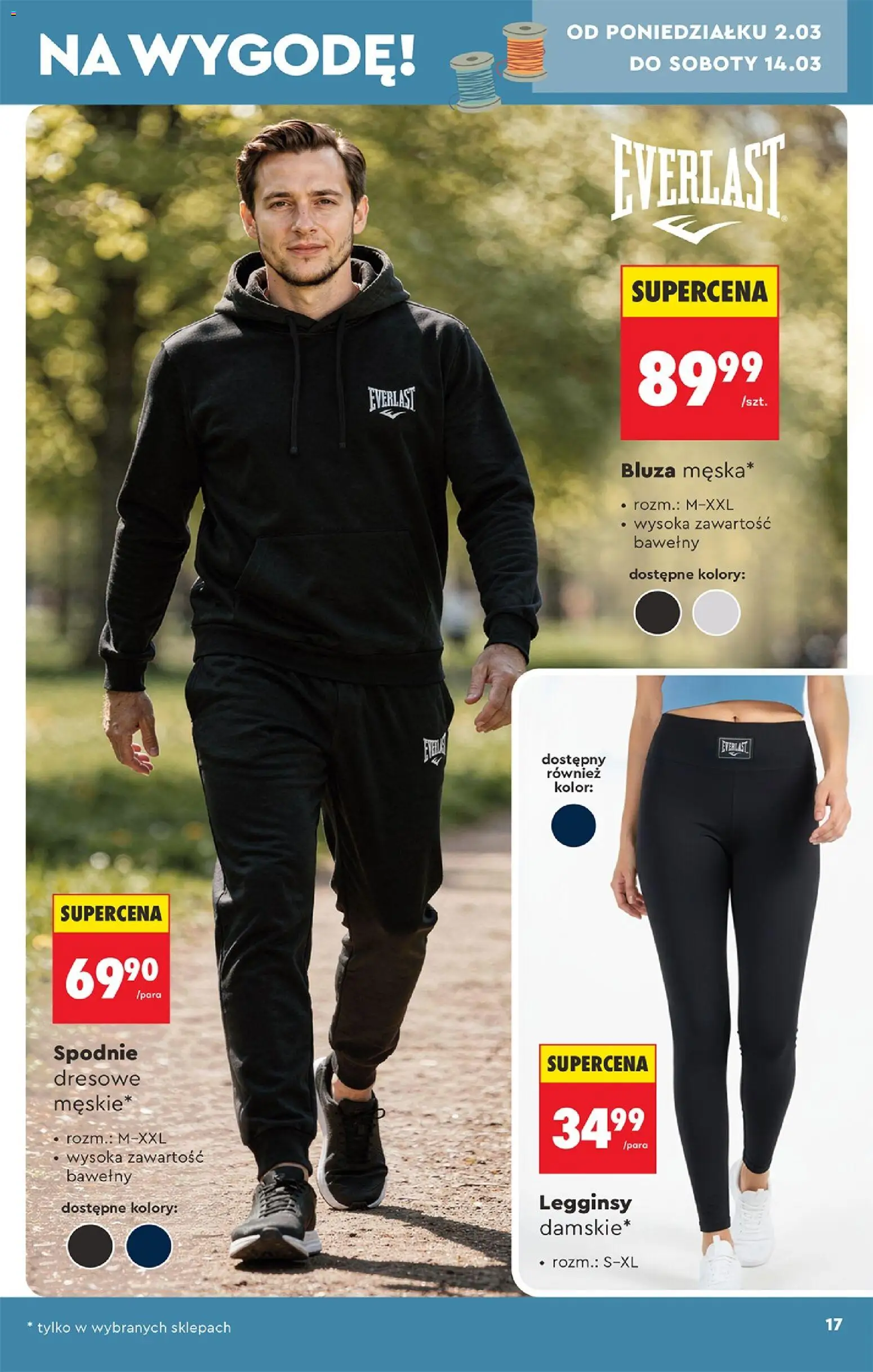 Biedronka gazetka Hity i inspiracje od 28.02.2026 | Strona: 19 | Produkty: Spodnie, Legginsy