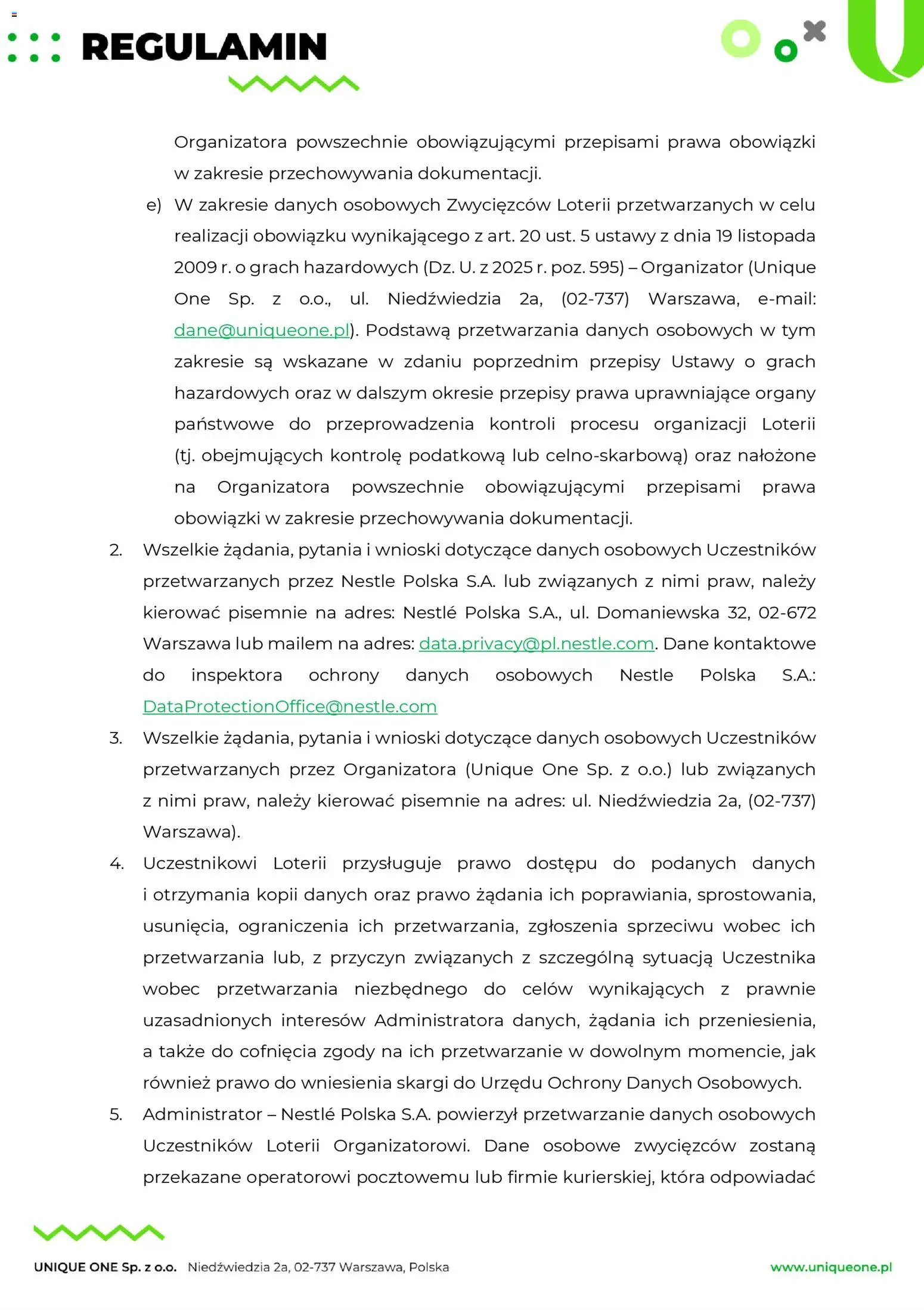 Makro Gazetka - Regulamin loterii Poczuj doskonały smak wygranej od 17.10.2025 | Strona: 21