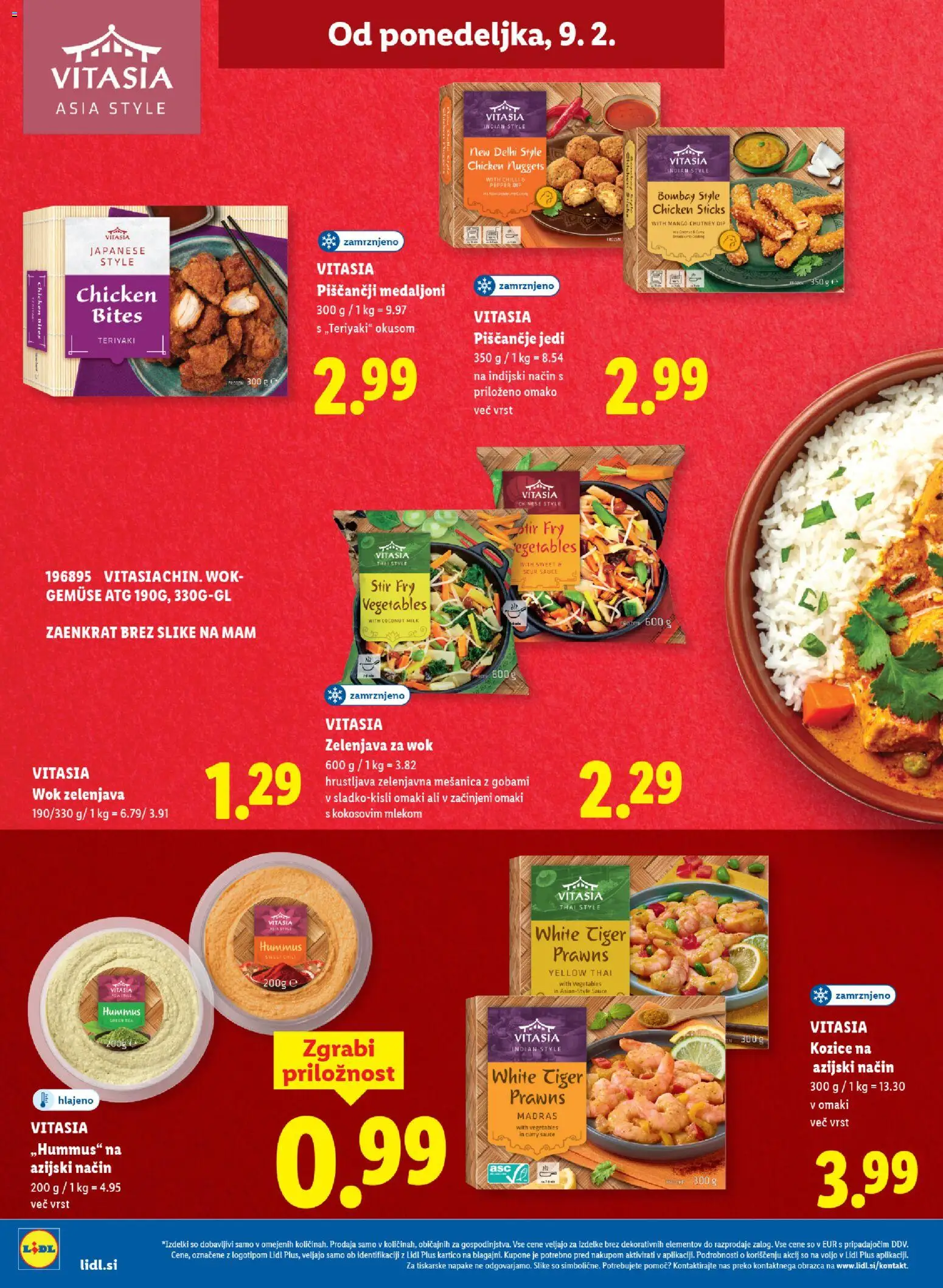 Novi Lidl katalog ponudbe – veljaven od 05.02.2026 | Stran: 42 | Izdelki: Kozice, Zelenjava, Mango