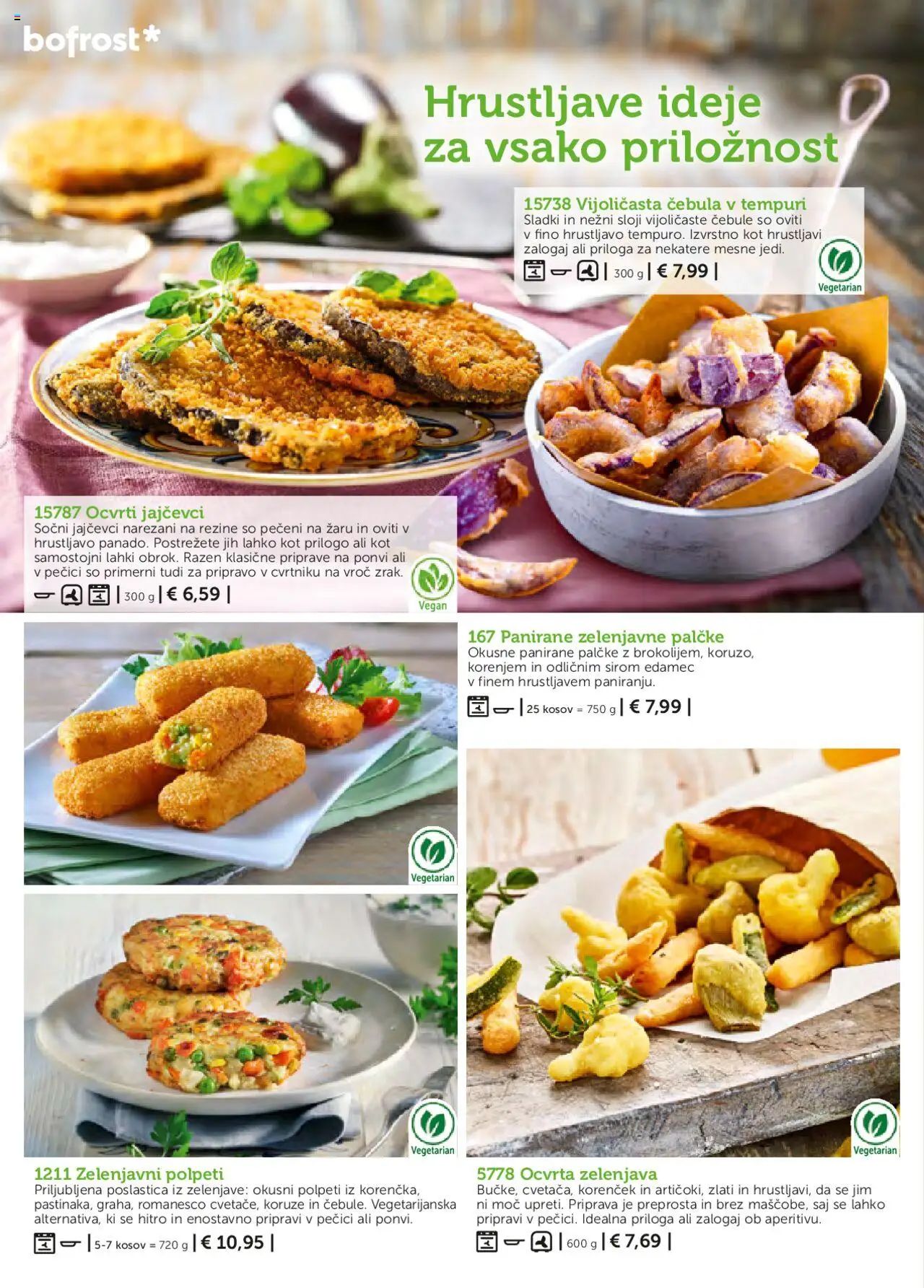 Bofrost katalog │ velja od 01.05.2025 | Stran: 62 | Izdelki: Edamec, Korencek, Cebula, Zelenjava